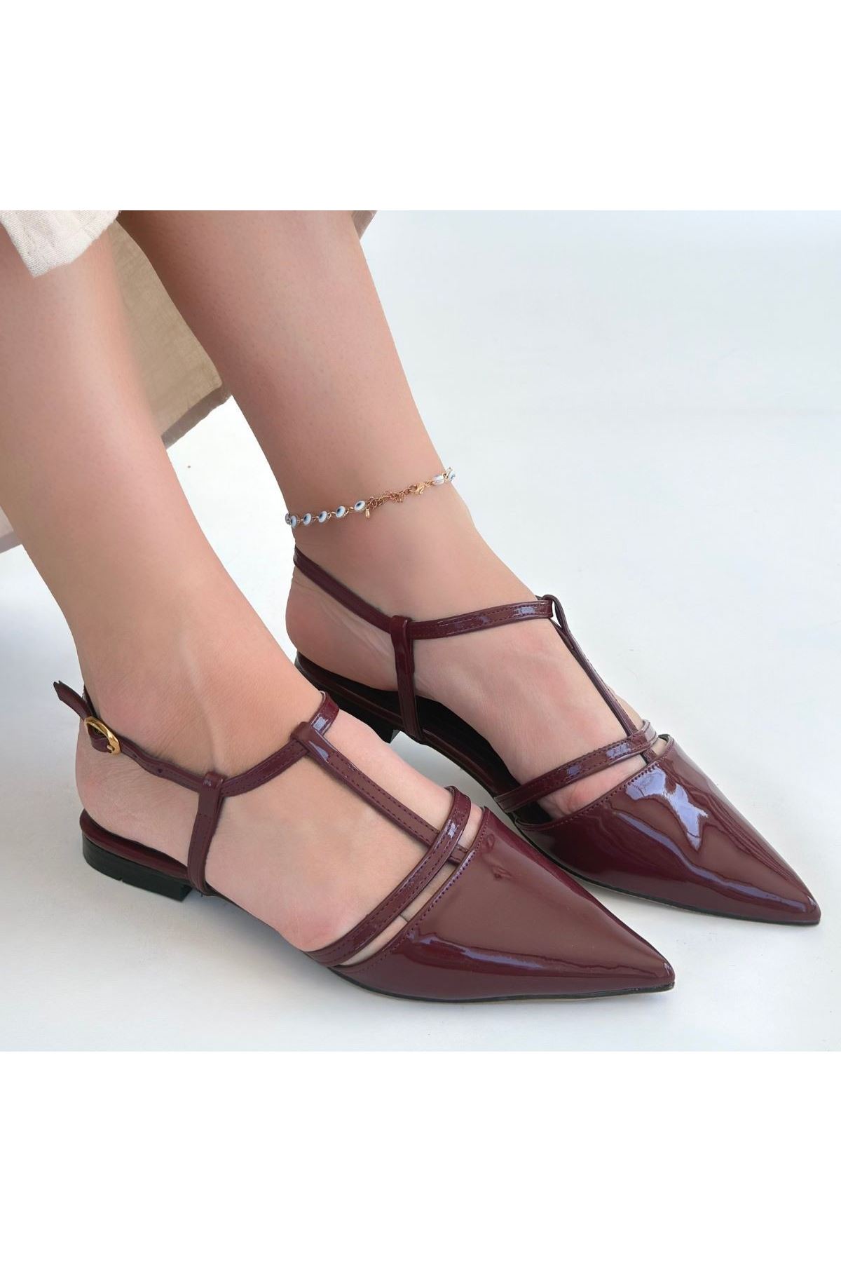 Canca Bordo Rugan Babet Ayakkabı