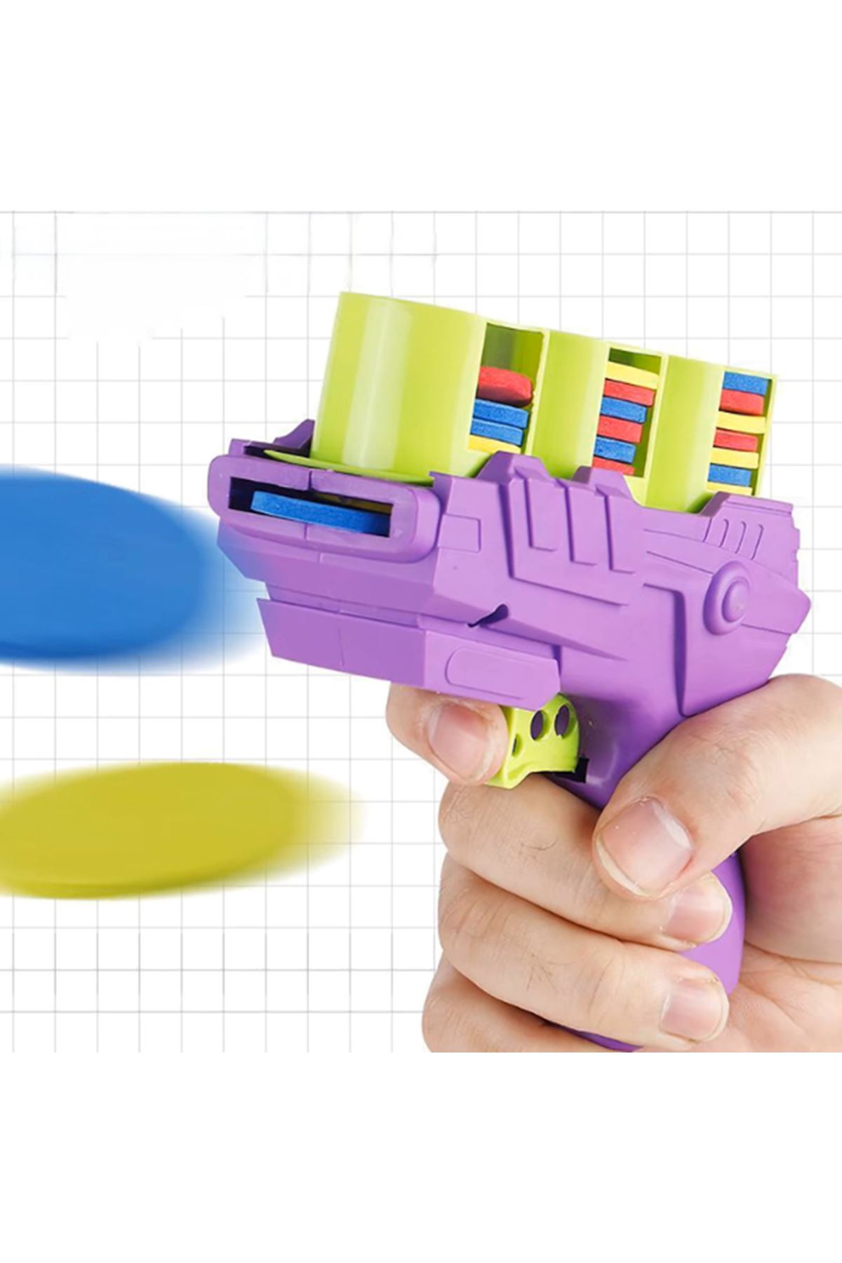 Disk Atan Oyuncak Tabanca