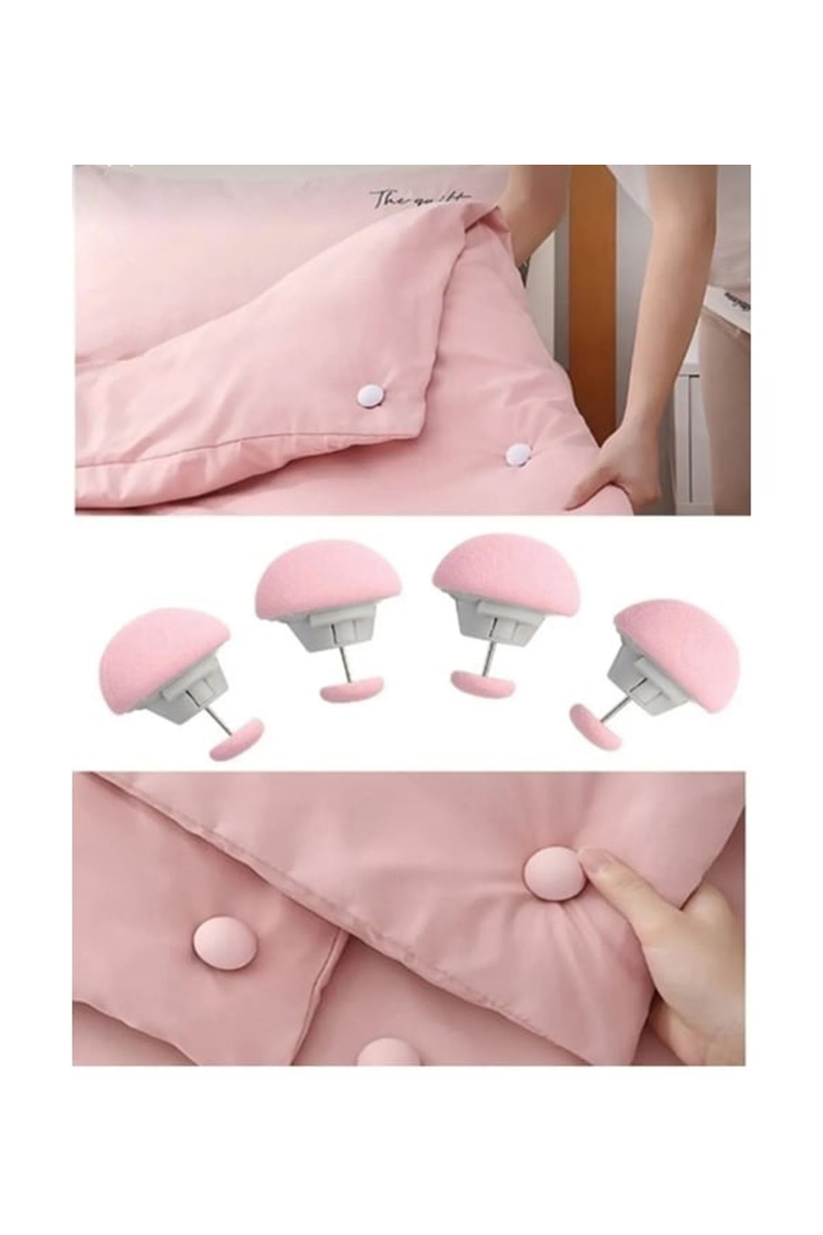 Yorgan Ve Nevresim Sabitleme Seti 4 Adet