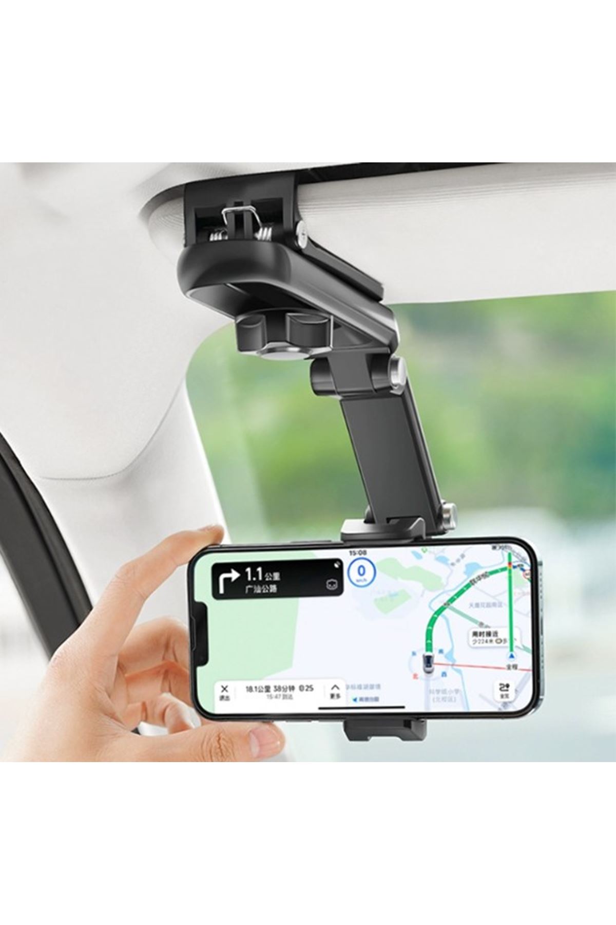 1080° Dönebilen Çok Fonksiyonlu Telefon Tutucu