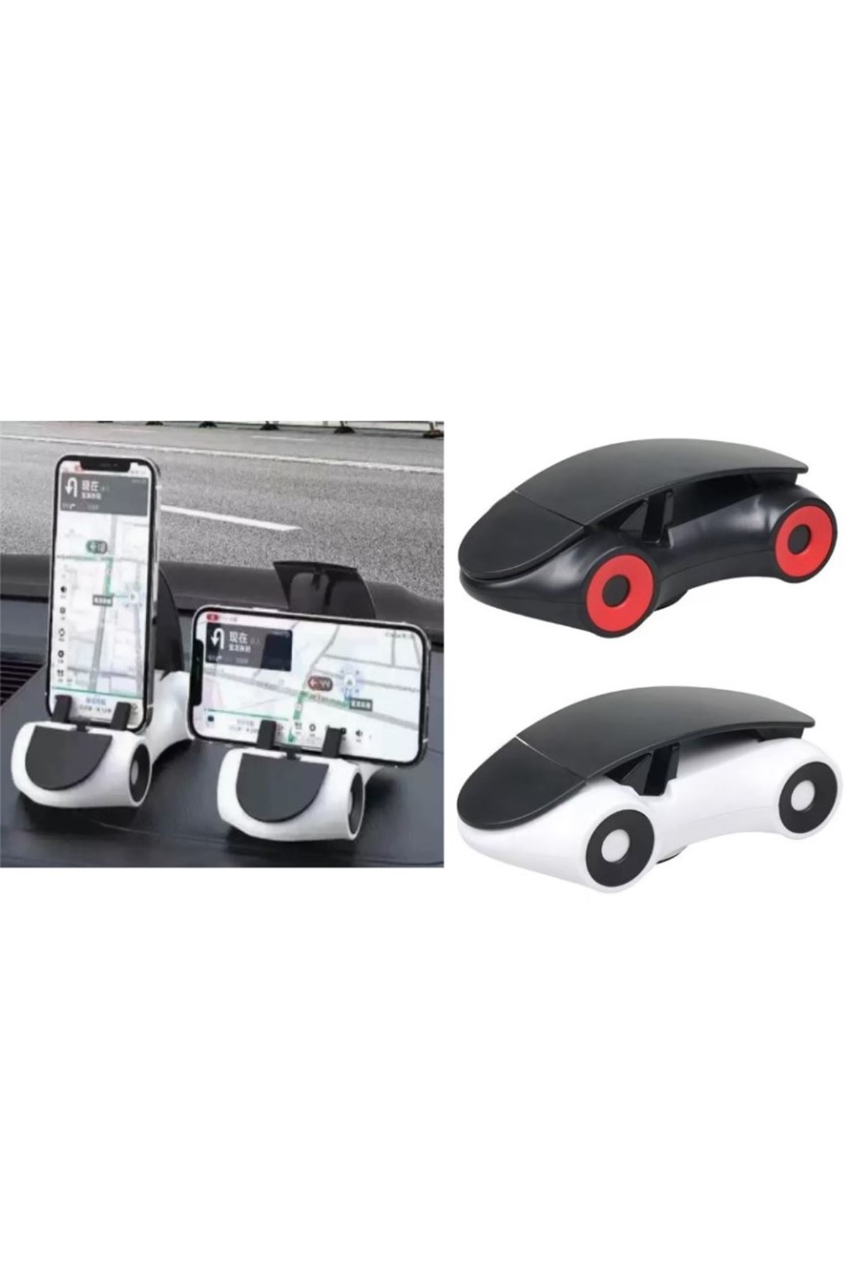 Araba Tasarımlı Araç İçi 360 Derece Telefon Tutucu