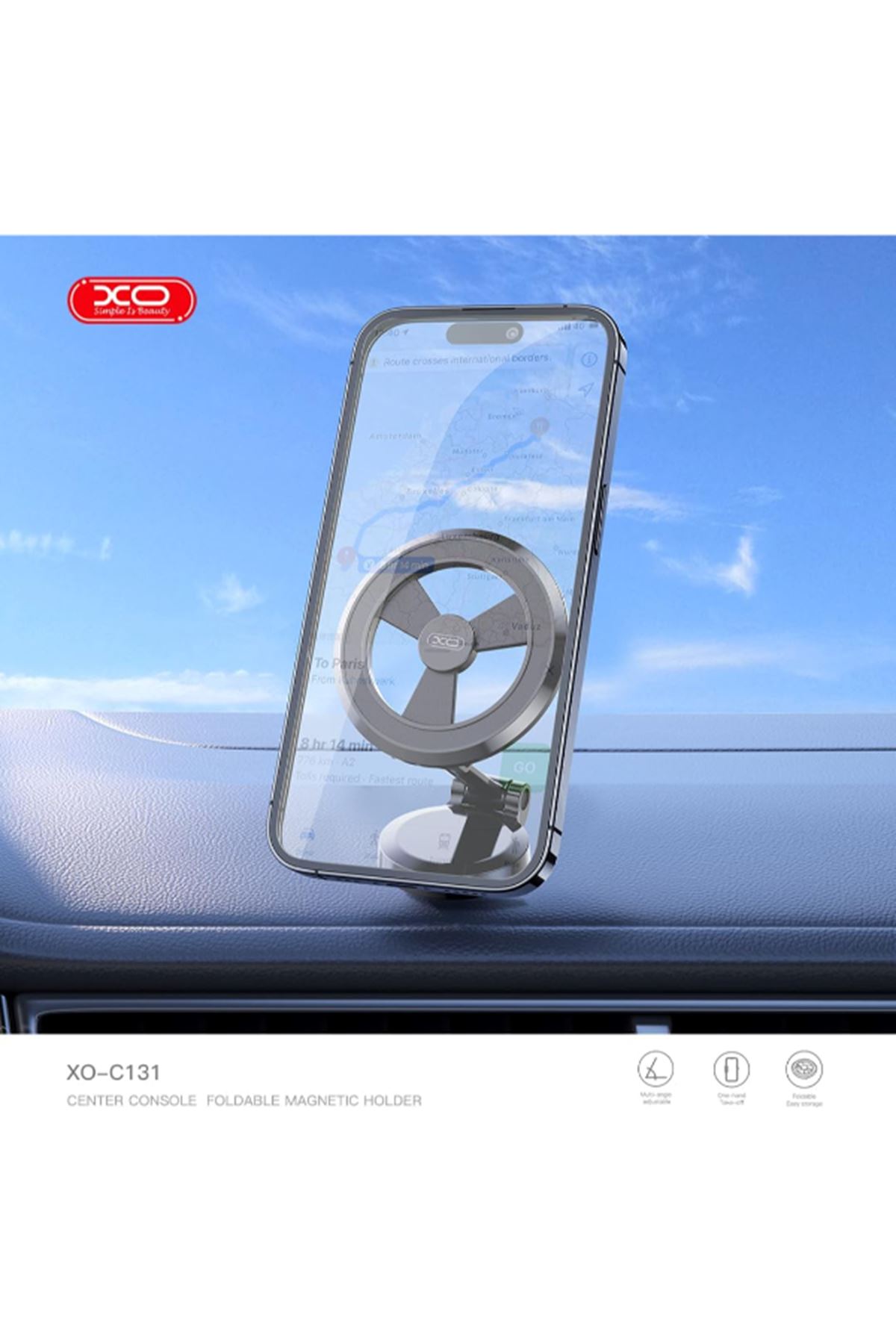 Araç İçi Magsafe Manyetik Telefon Tutucu