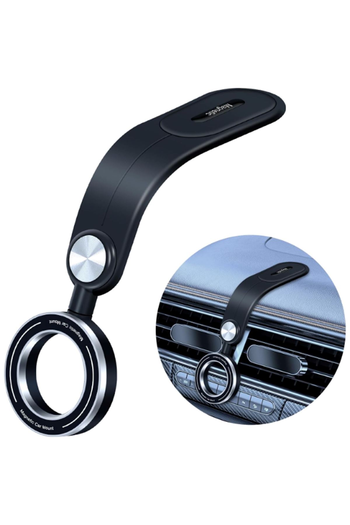 Kompakt Dayanıklı Manyetik Araç İçi Telefon Tutucu