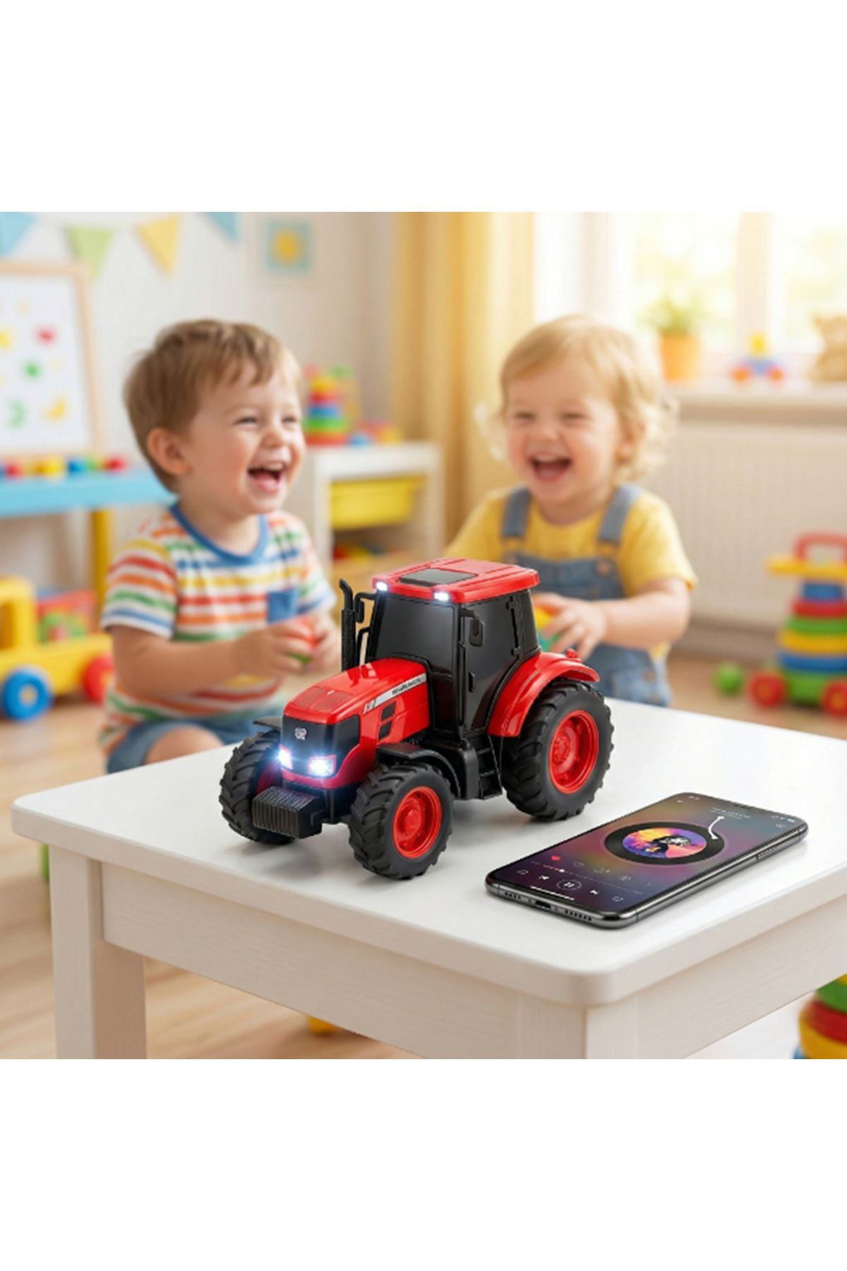 Traktör Tasarımlı Bluetooth Hoparlör