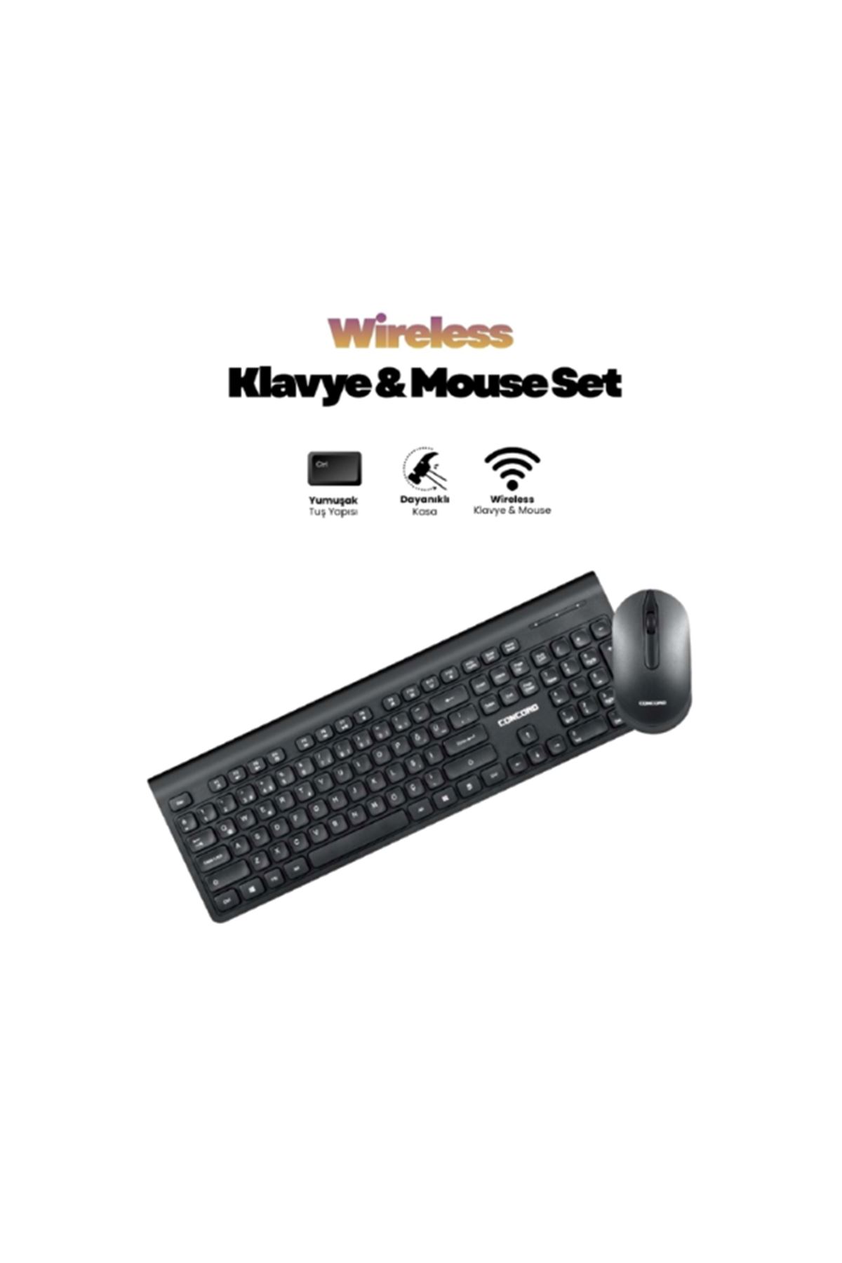 Multimedya Q Klavye Ve Mouse Seti