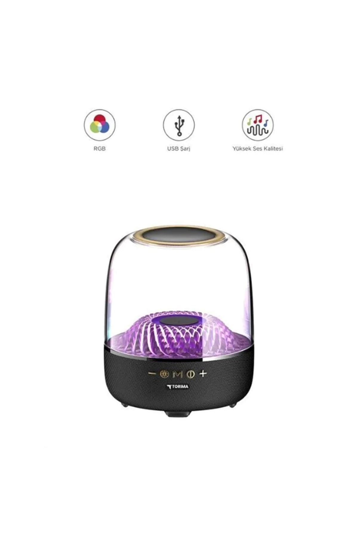 D33 Siyah Taşınabilir Kablosuz Bluetooth Hoparlör