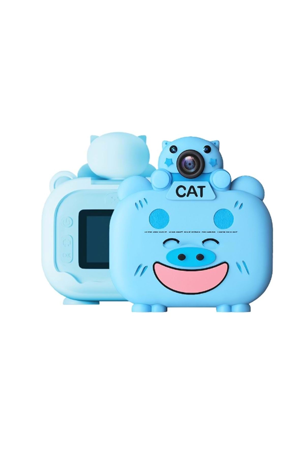 Kameralı Fotoğraf Yazıcısı Mavi Renk