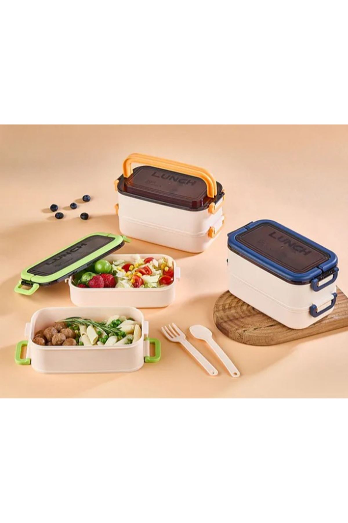 İki Katlı Beslenme Kutusu