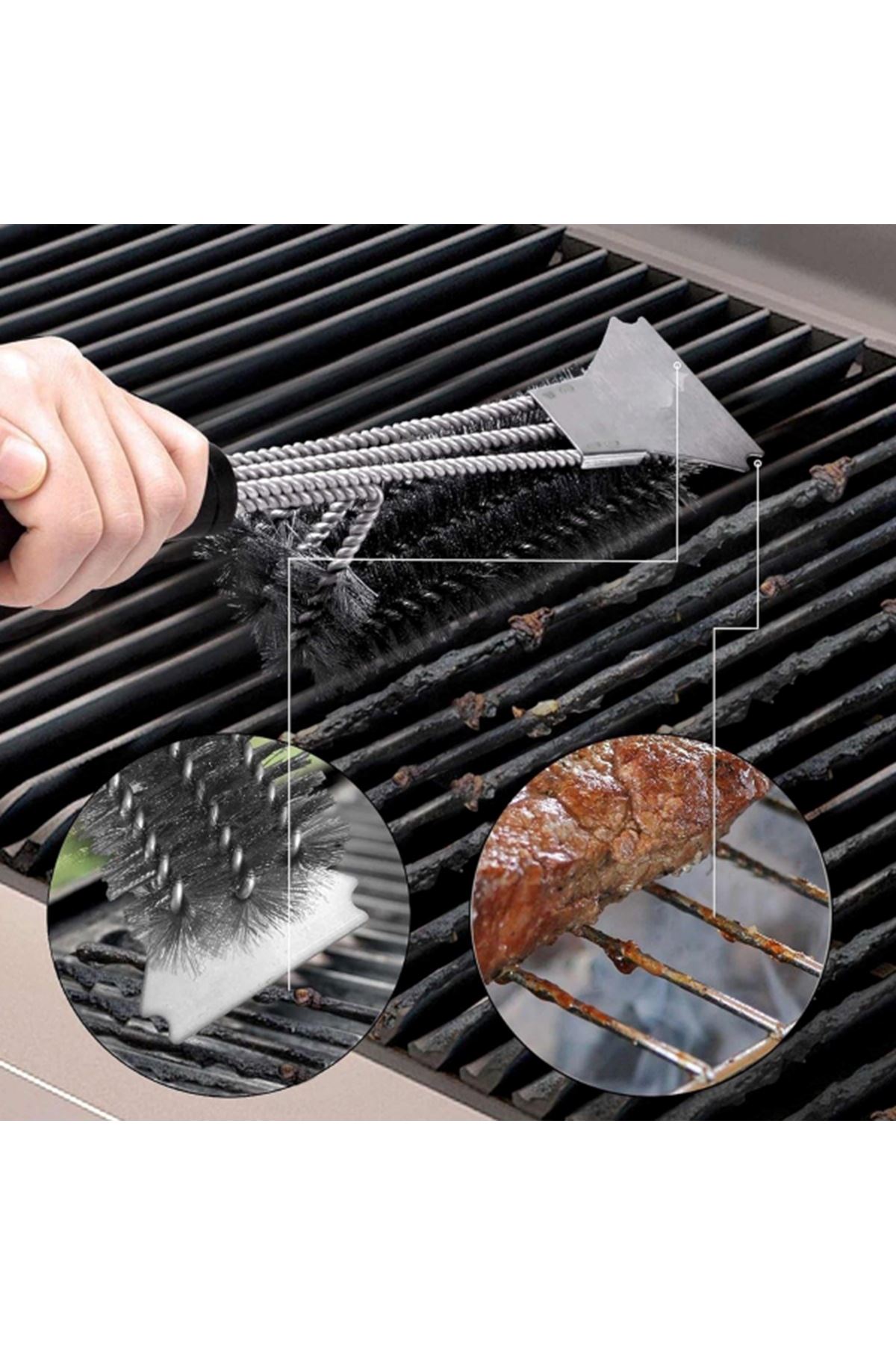 Mangal Izgara Temizleme Fırçası