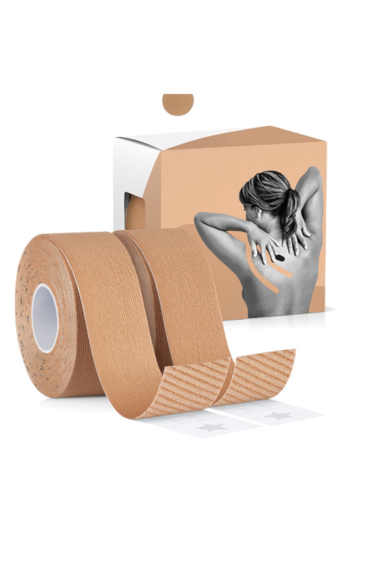 Kinezyo Ağrı Bandı 2.5 cm X 5 m Ten Rengi