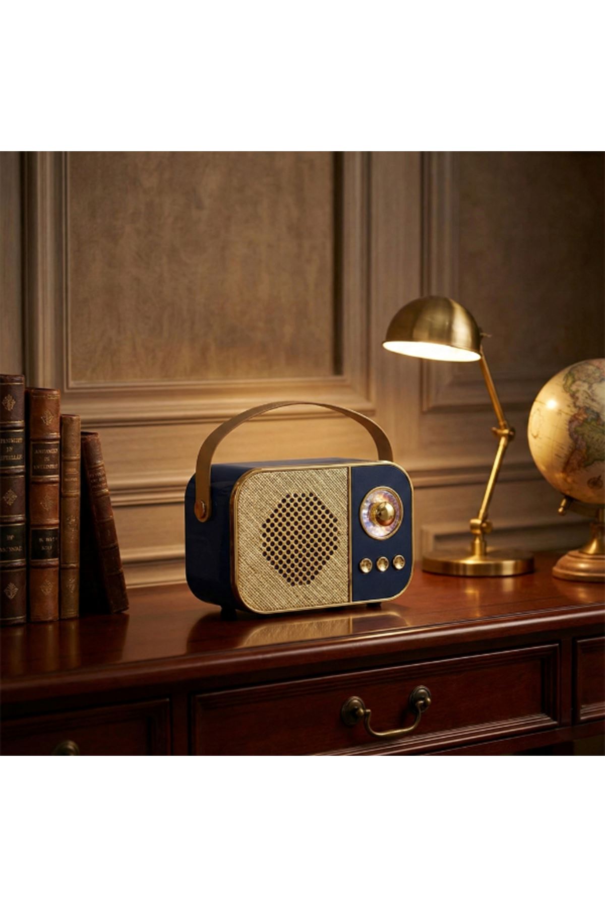 LED Aydınlatmalı Hoparlör Siyah