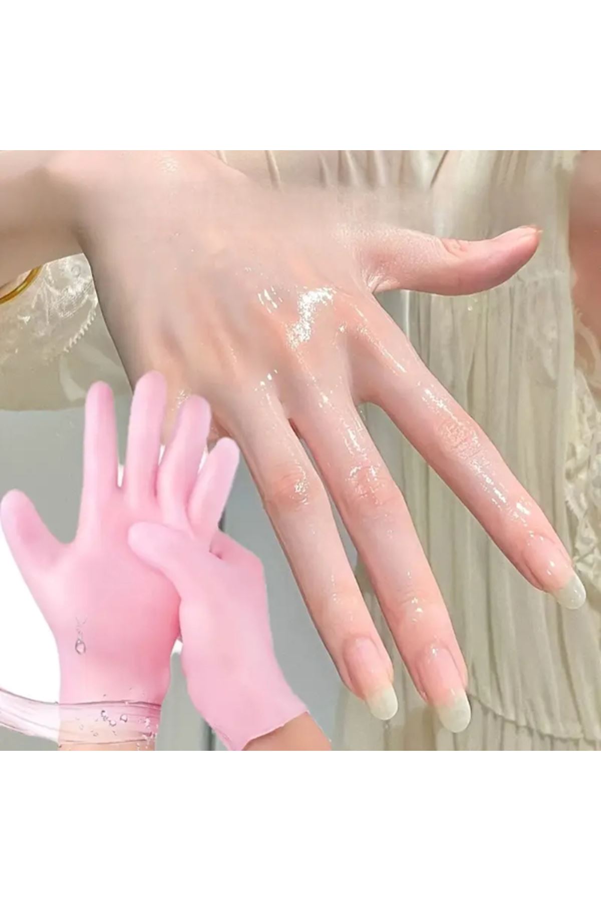 Silikon Nemlendirici Eldiven