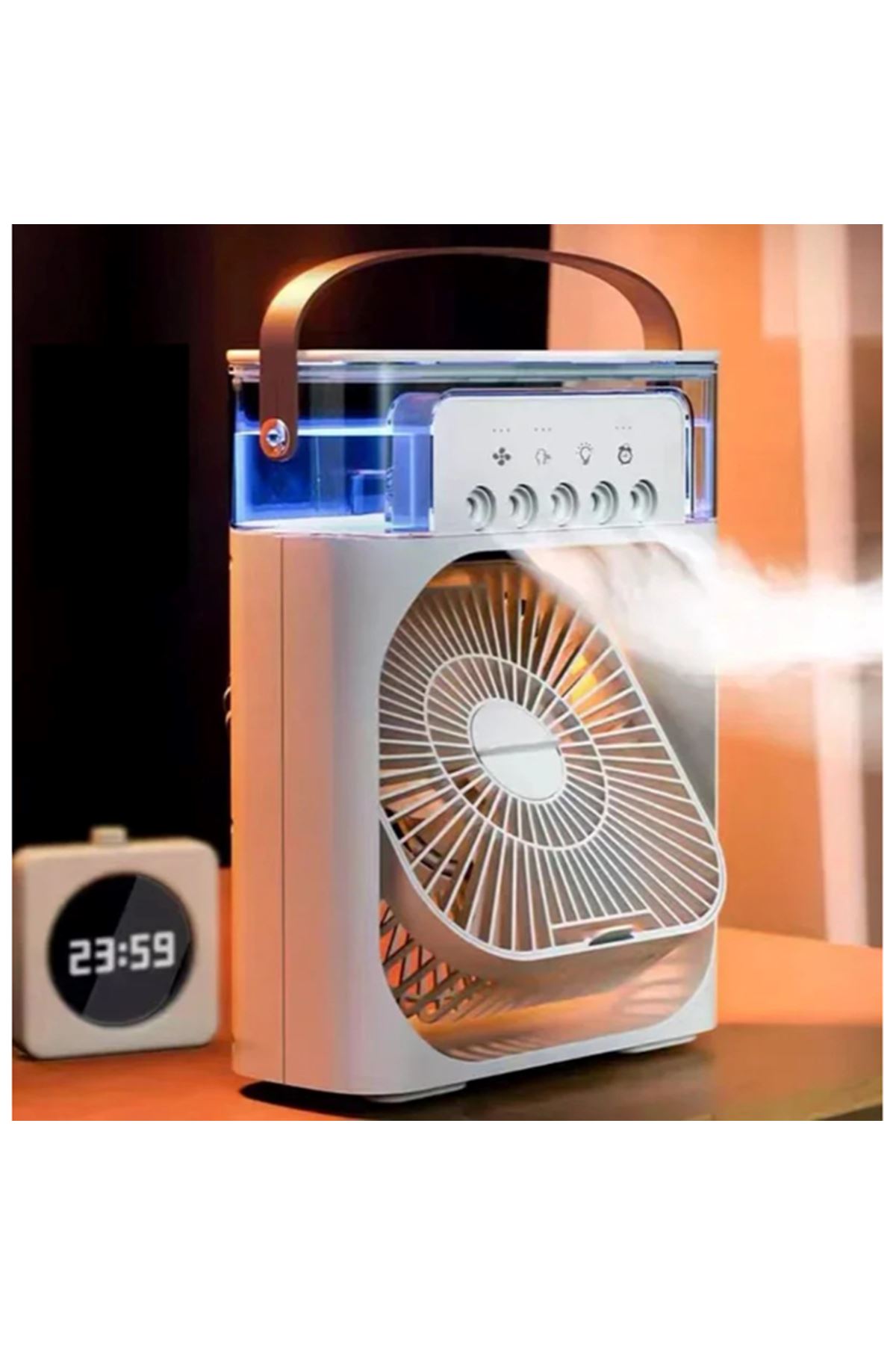 Su Hazneli Masa Vantilatörü