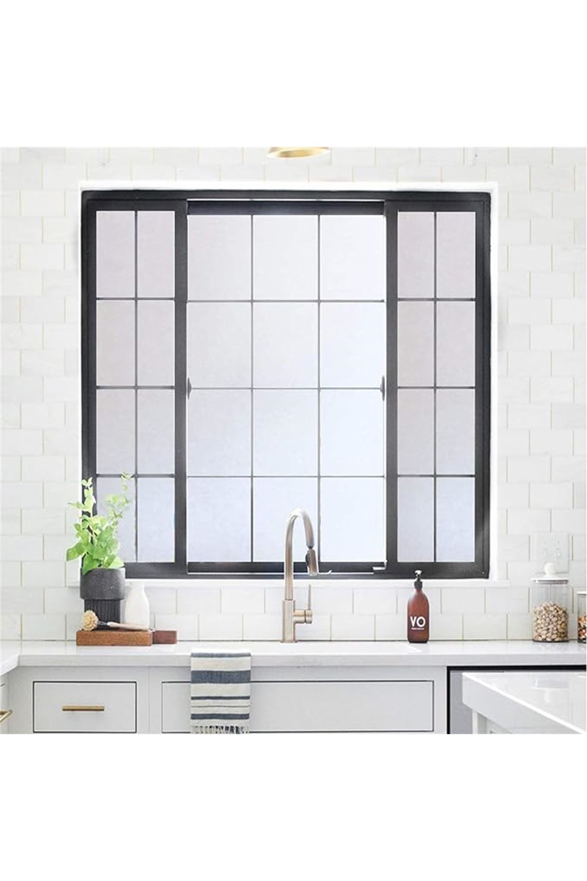 UV Engelleyici Buzlu Cam Filmi 3 Metre x 45 Cm.