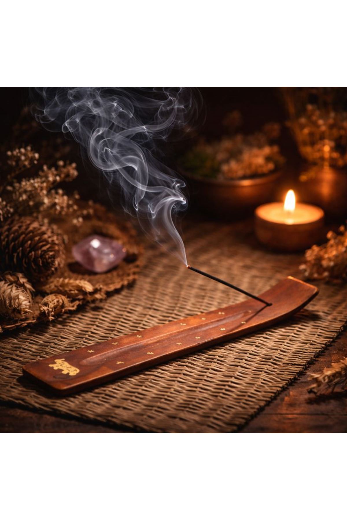 Ahşap Kayık Tütsülük Maun