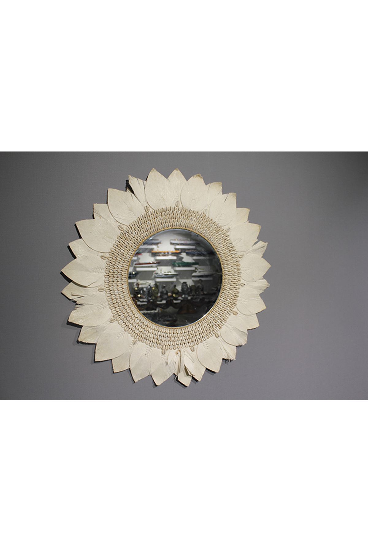 Makrome Duvar Aynası Model 1