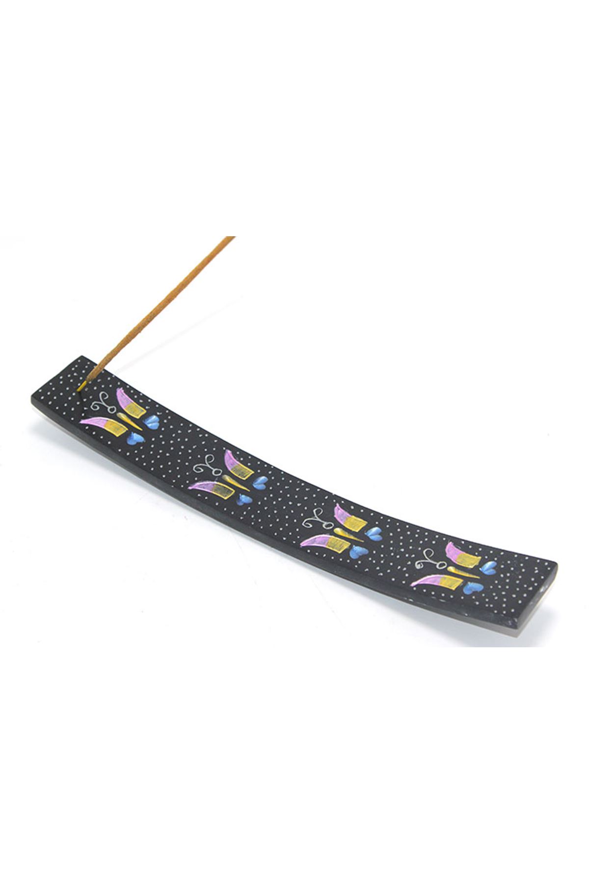 Obsidian Taşı Kayık Tütsülük Model 5