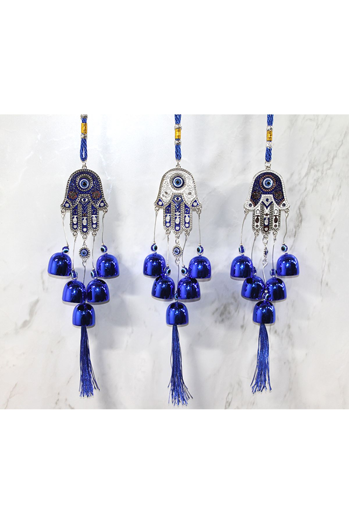 Metal Nazar Boncuğu Çan Model 19