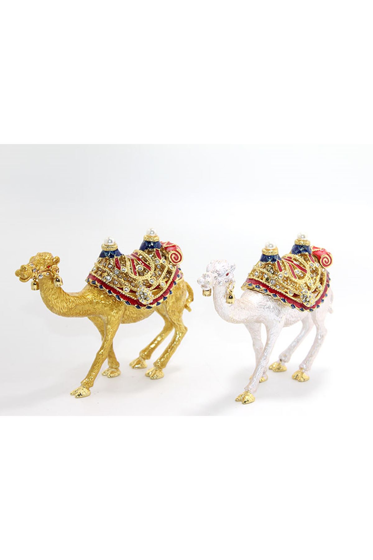 Swarovski Taşlı Tekli Deve Figürü Model 8