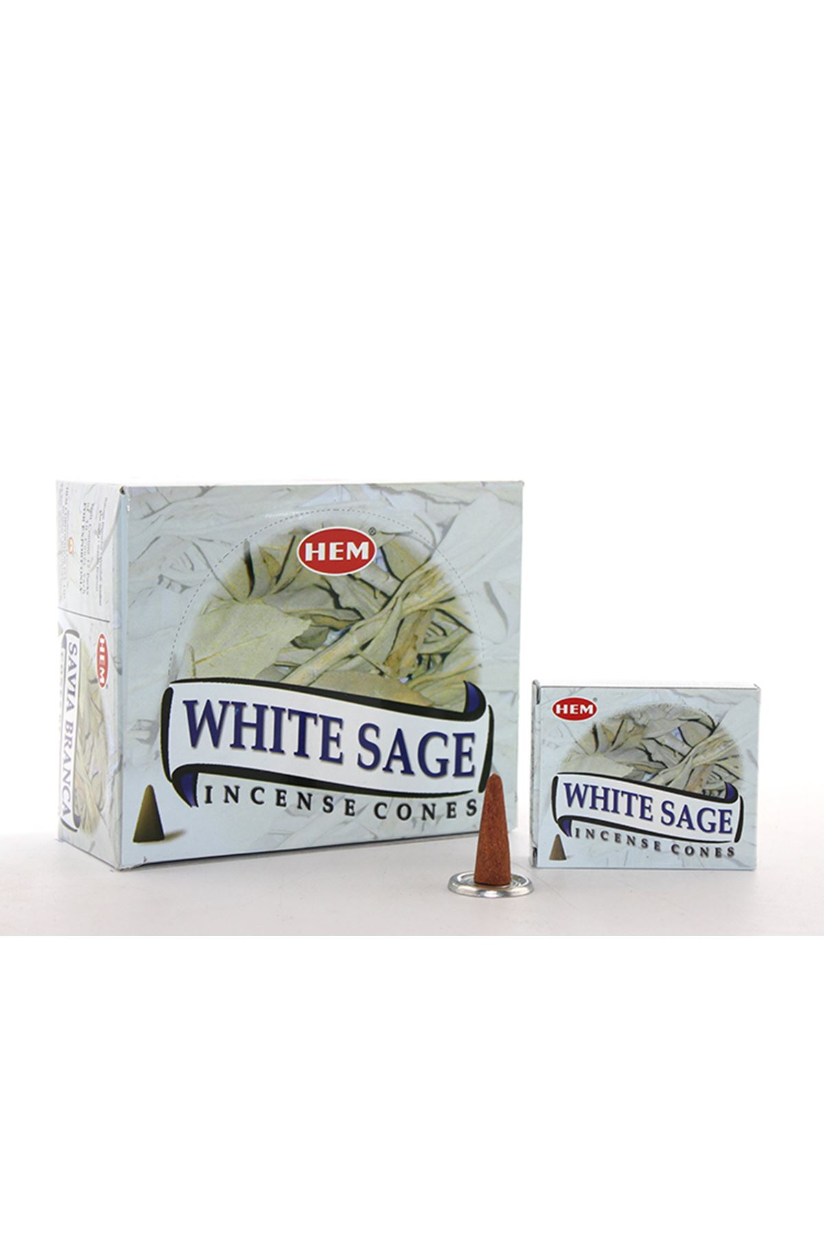 White Sage Aromalı Konik Tütsü