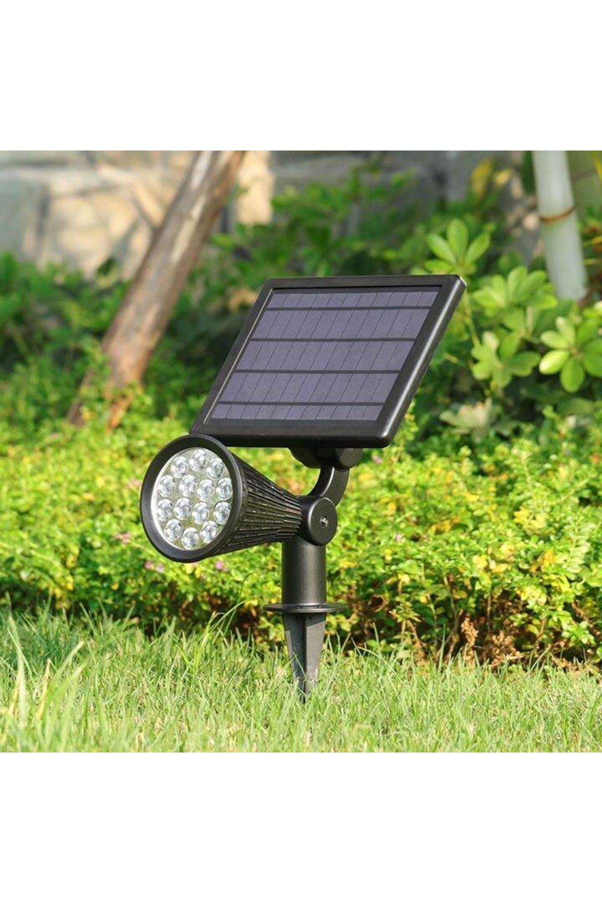 Solar 7W Kazıklı Bahçe Armatürü Gün Işığı