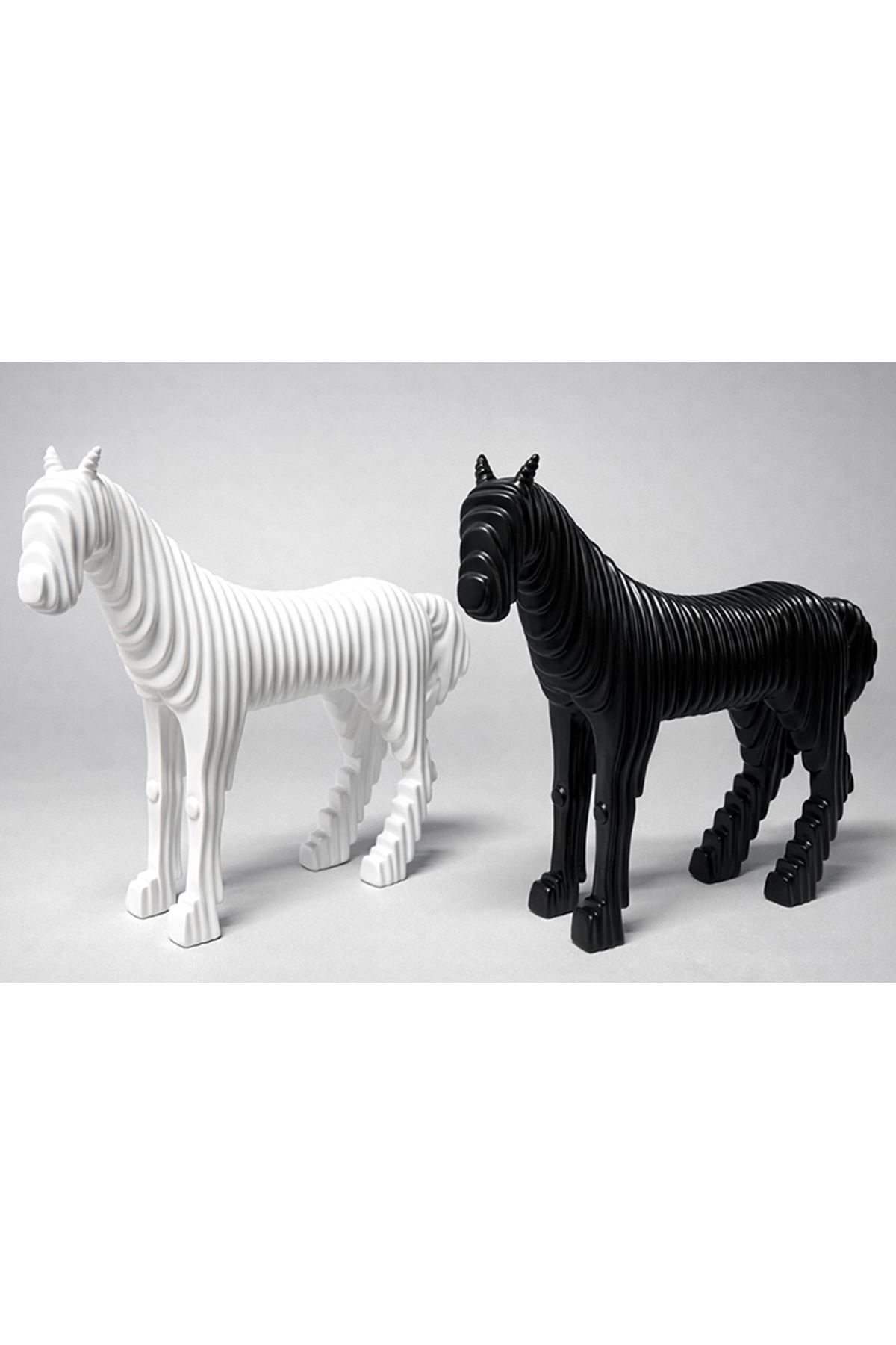 28x27 cm Özel Tasarım Polyester At Figürü