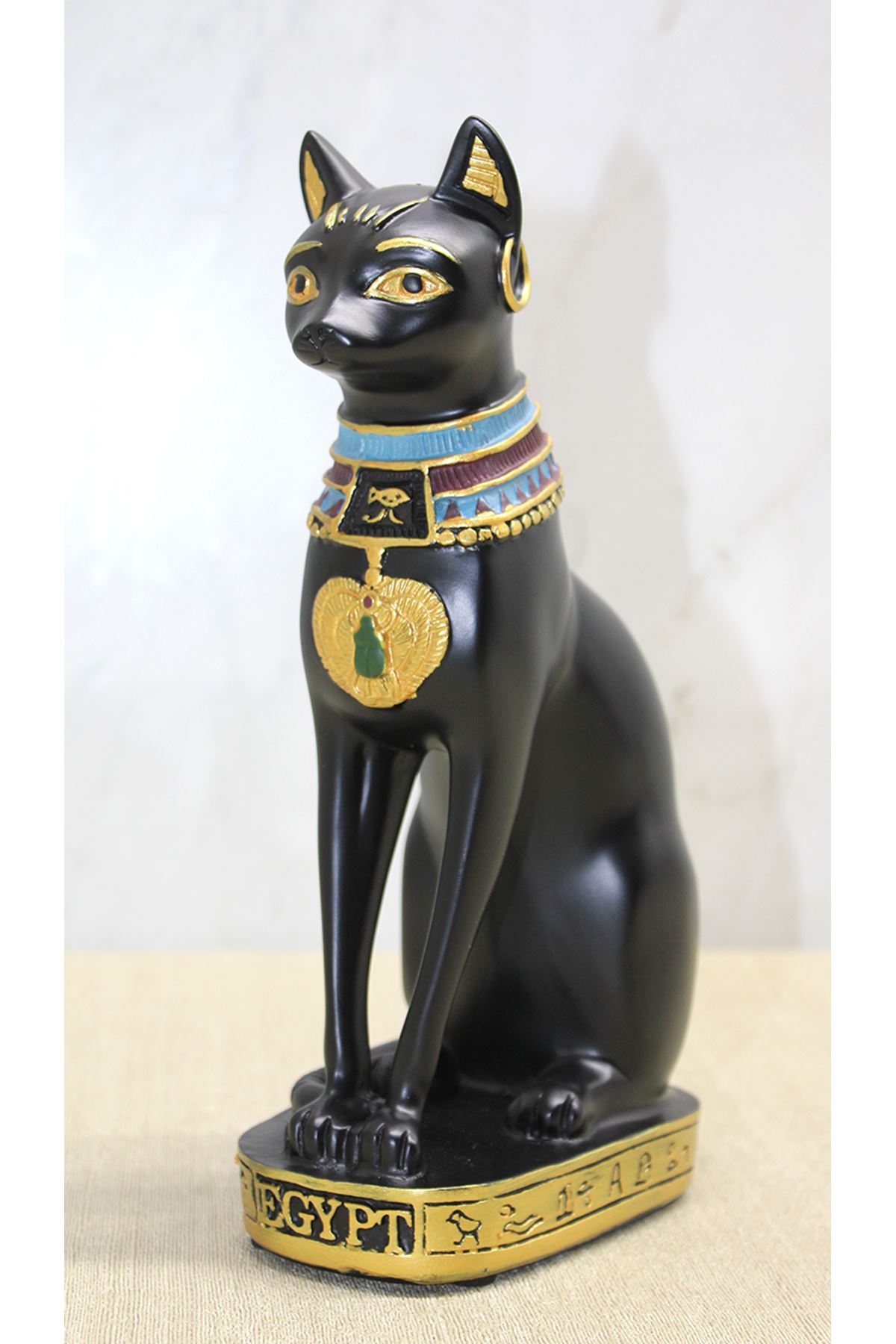 Polyester Mısır Kedisi Figür Büyük Boy