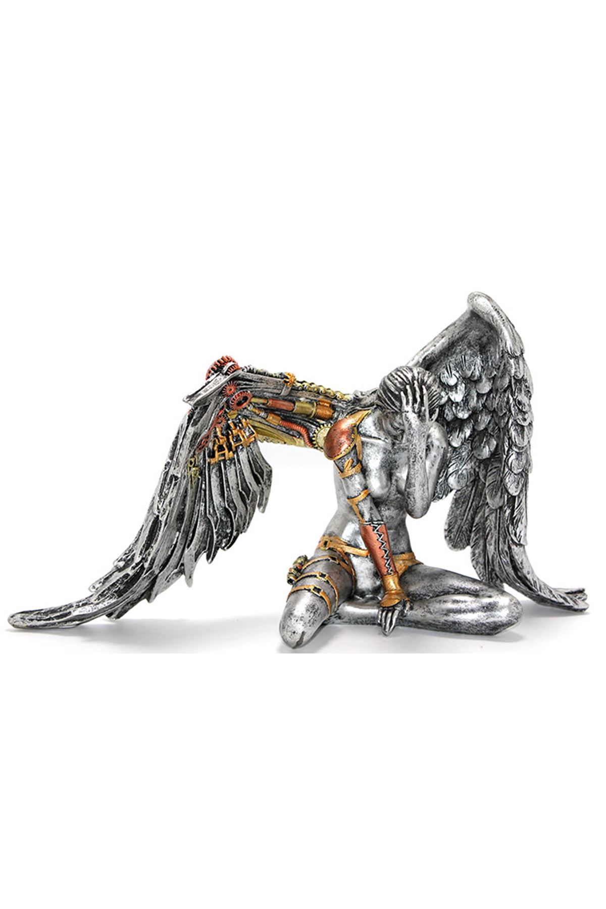 Steampunk Polyester Melek Figürü