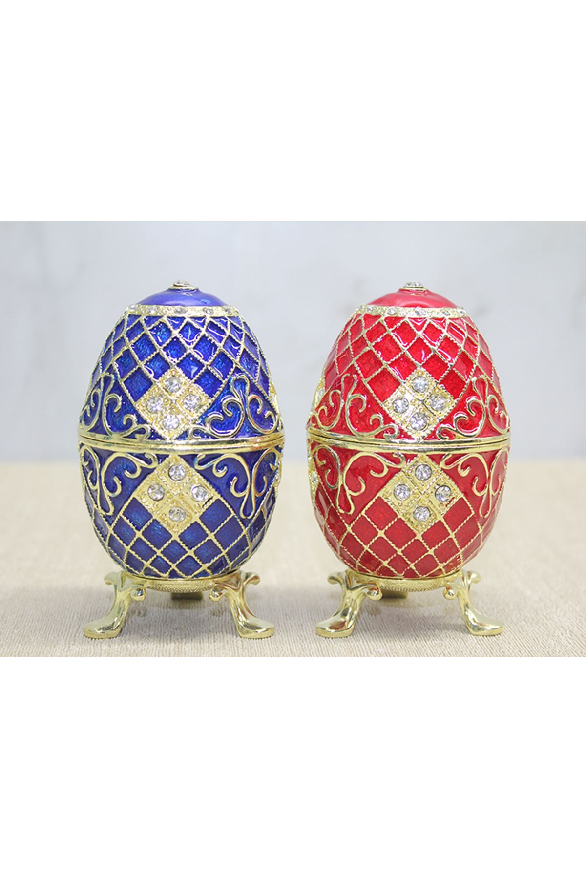 Swarovski Taşlı Yumurta - Model 1