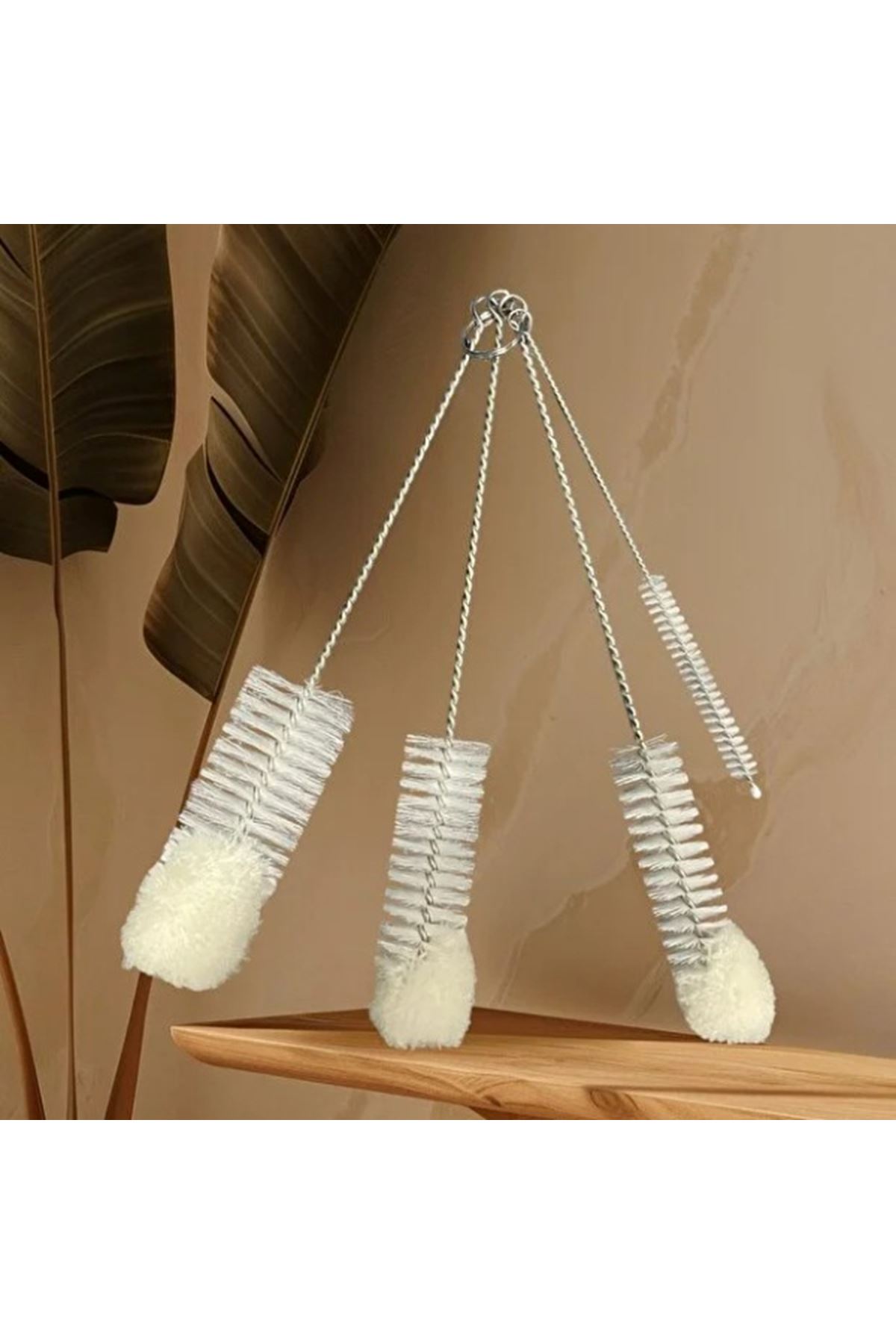 4'lü Çok Amaçlı Temizlik Fırçası