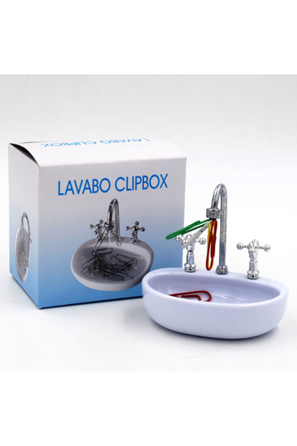 Lavabo Şeklinde Ataç Kutusu