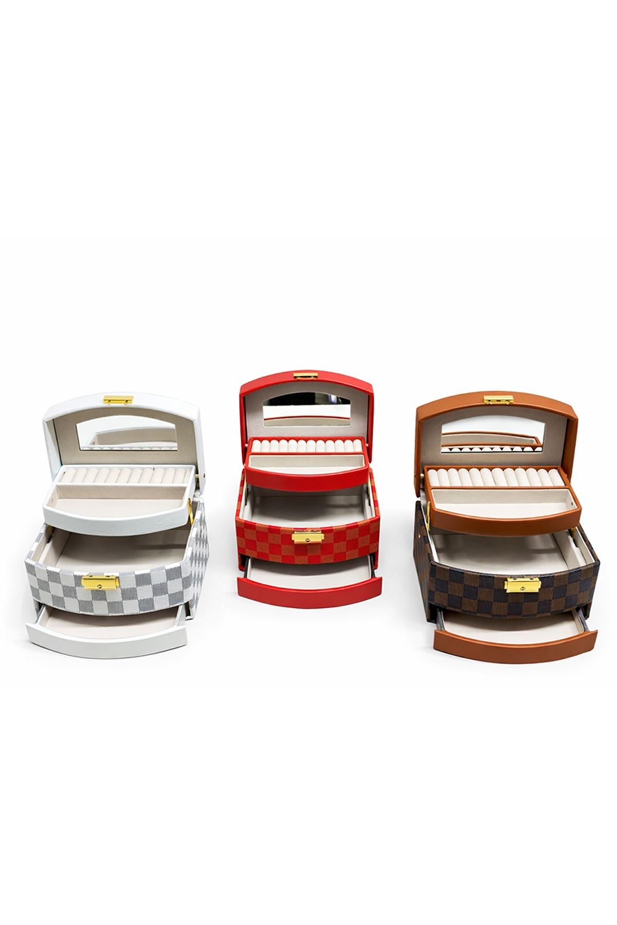 22x18 cm Makyaj Ve Takı Kutusu