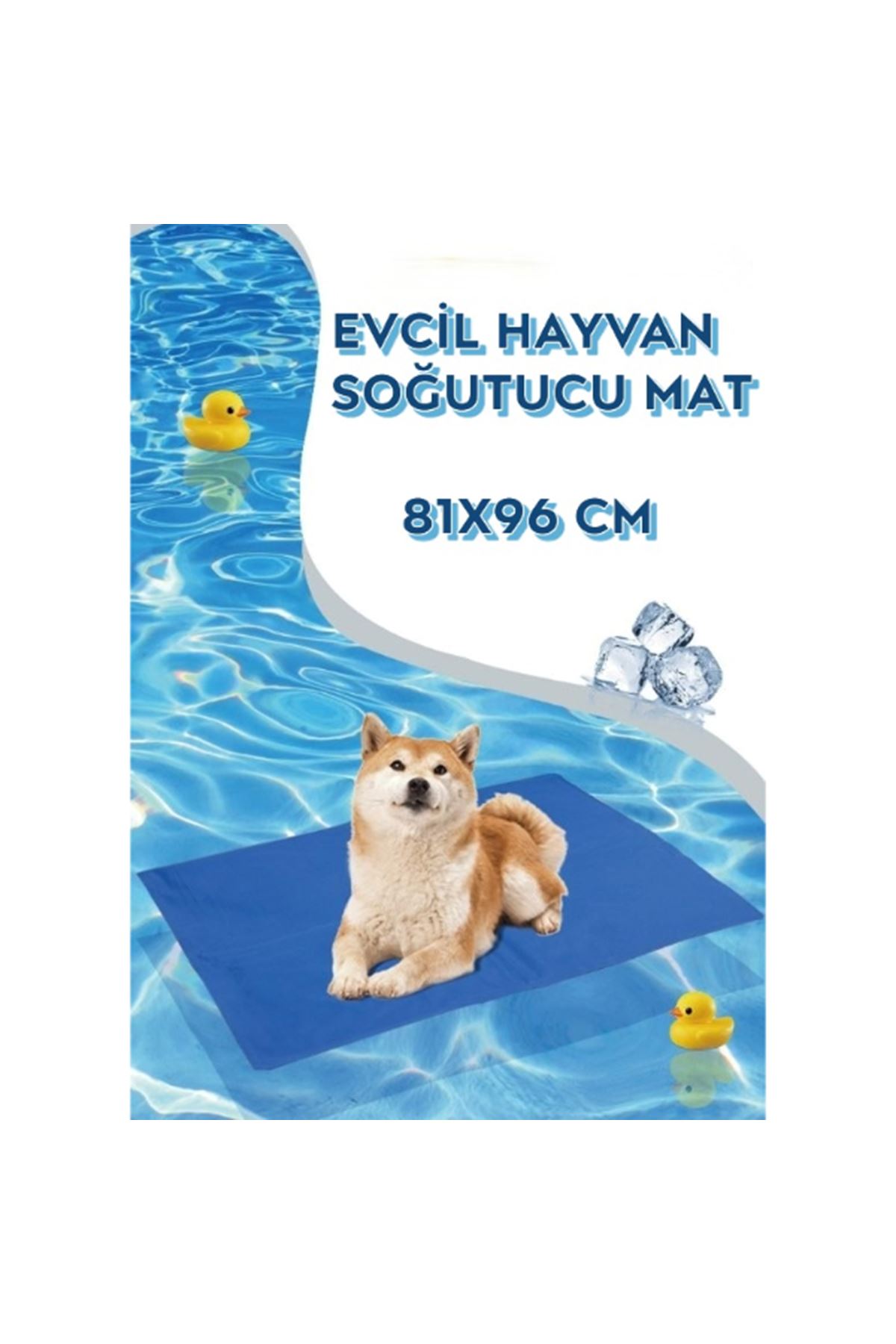 Evcil Hayvan Soğutucu Yatak Mat 81x96 cm