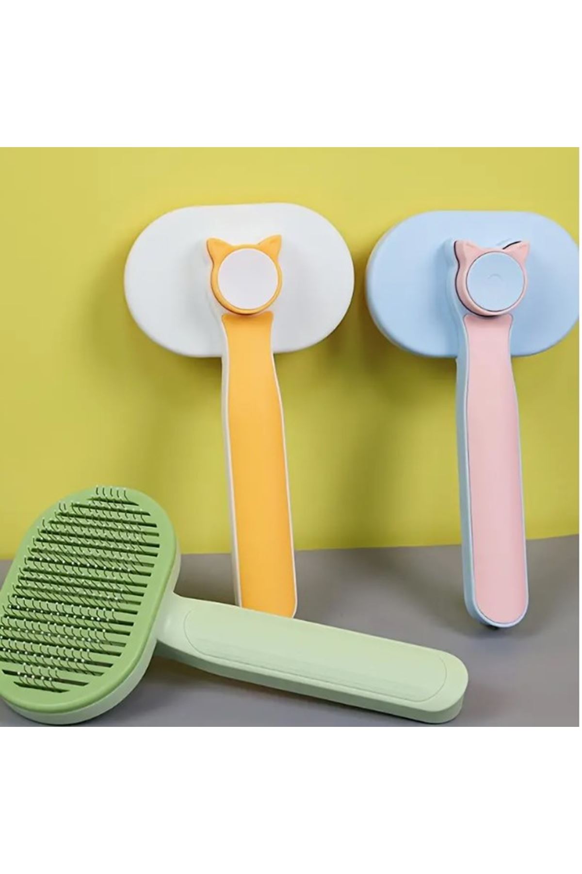 Kedi ve Köpekler İçin Kendini Temizleyen Tüy Fırçası