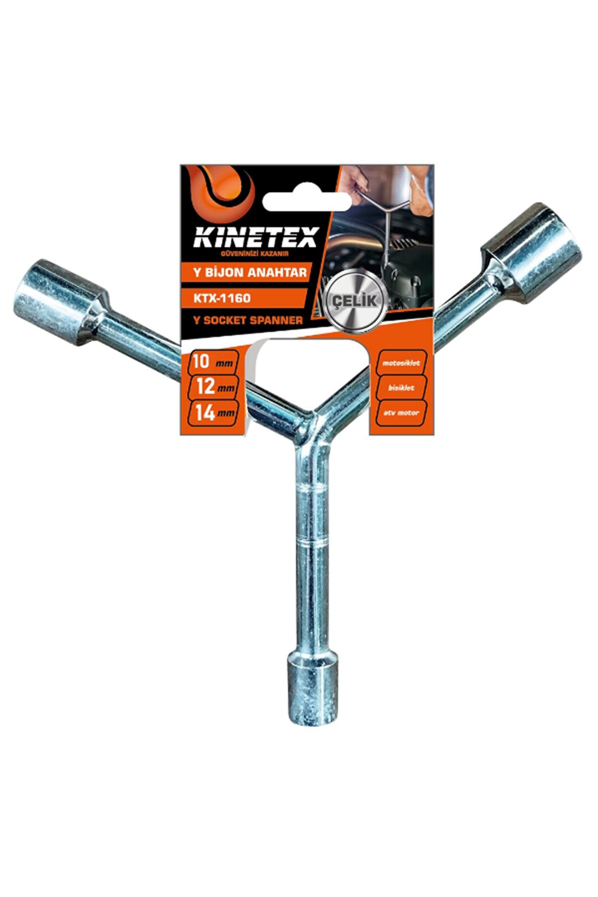 10 mm - 12 mm - 14 mm Çelik Y Bijon