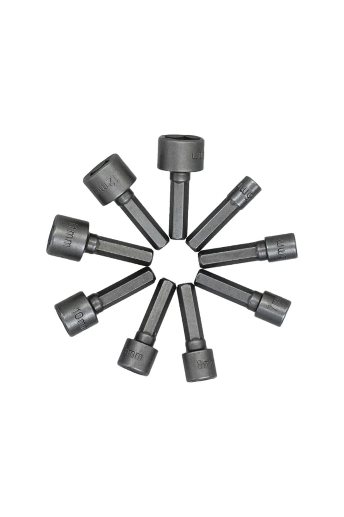 9 Parça Manyetik Somun Adaptörü