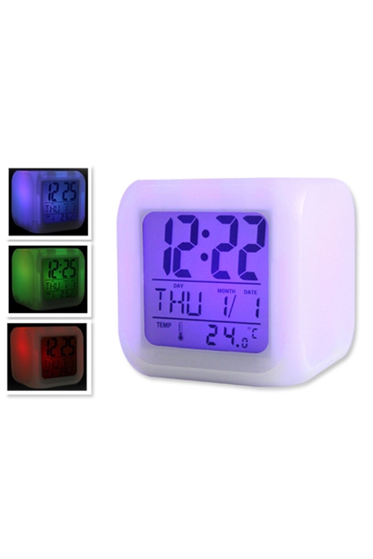 Renk Değiştiren Küp Saat