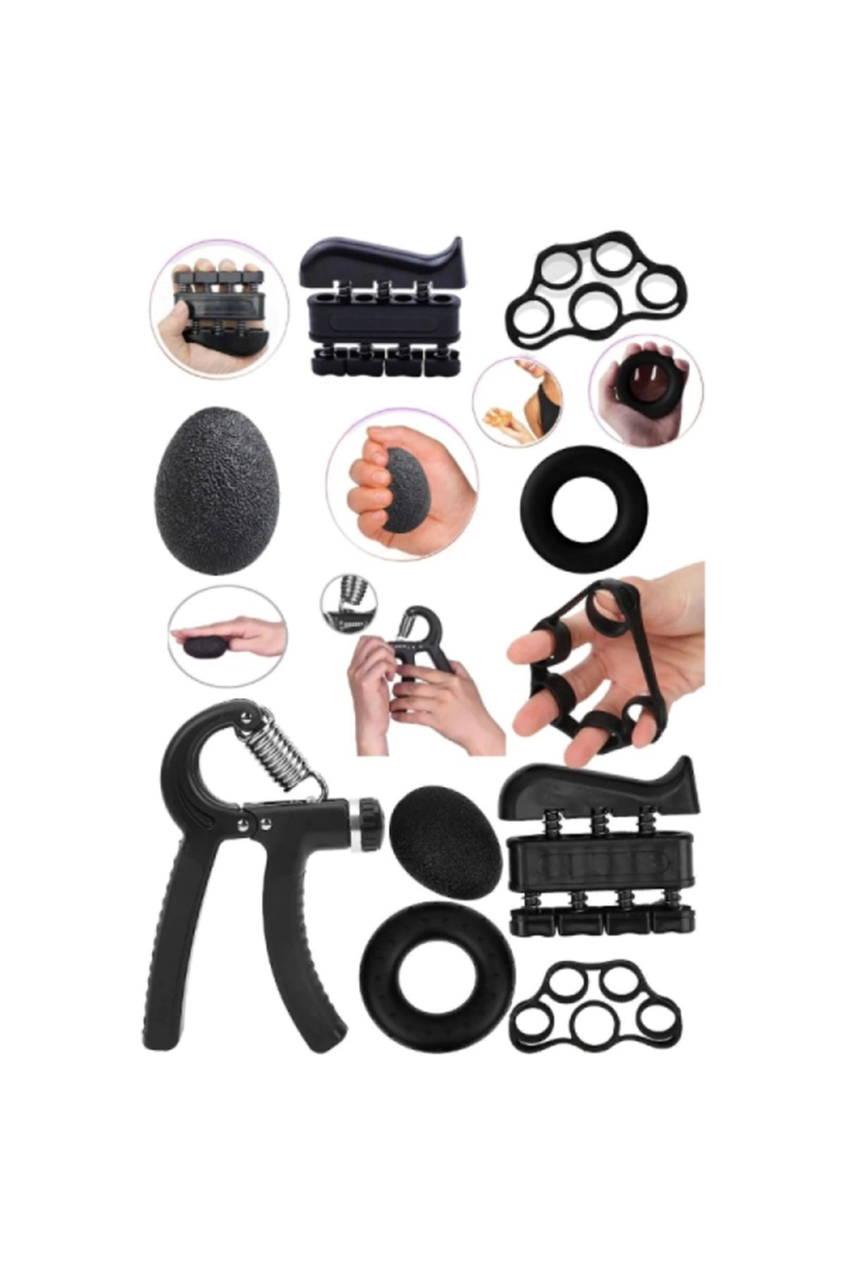 El Ve Parmak Güçlendirici Egzersiz Seti