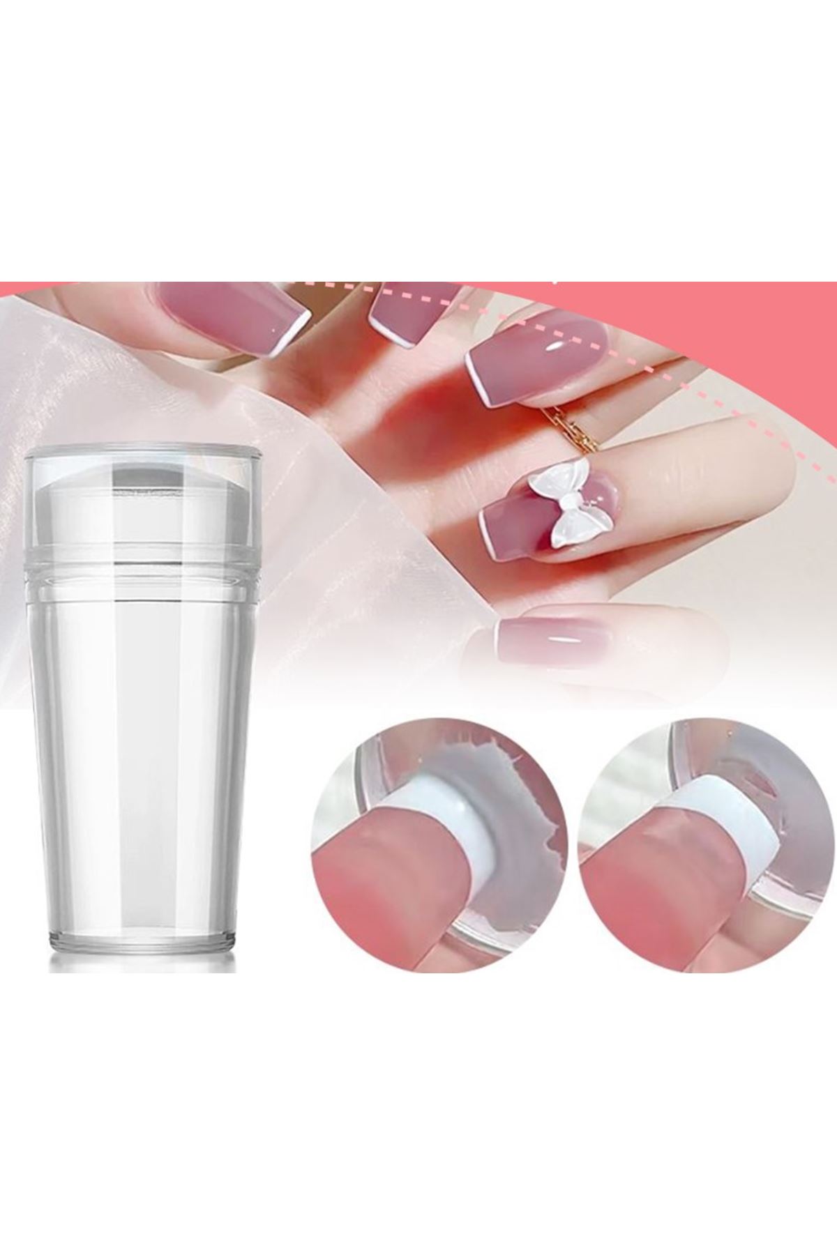 Tırnak Süs Damgası French Stamper