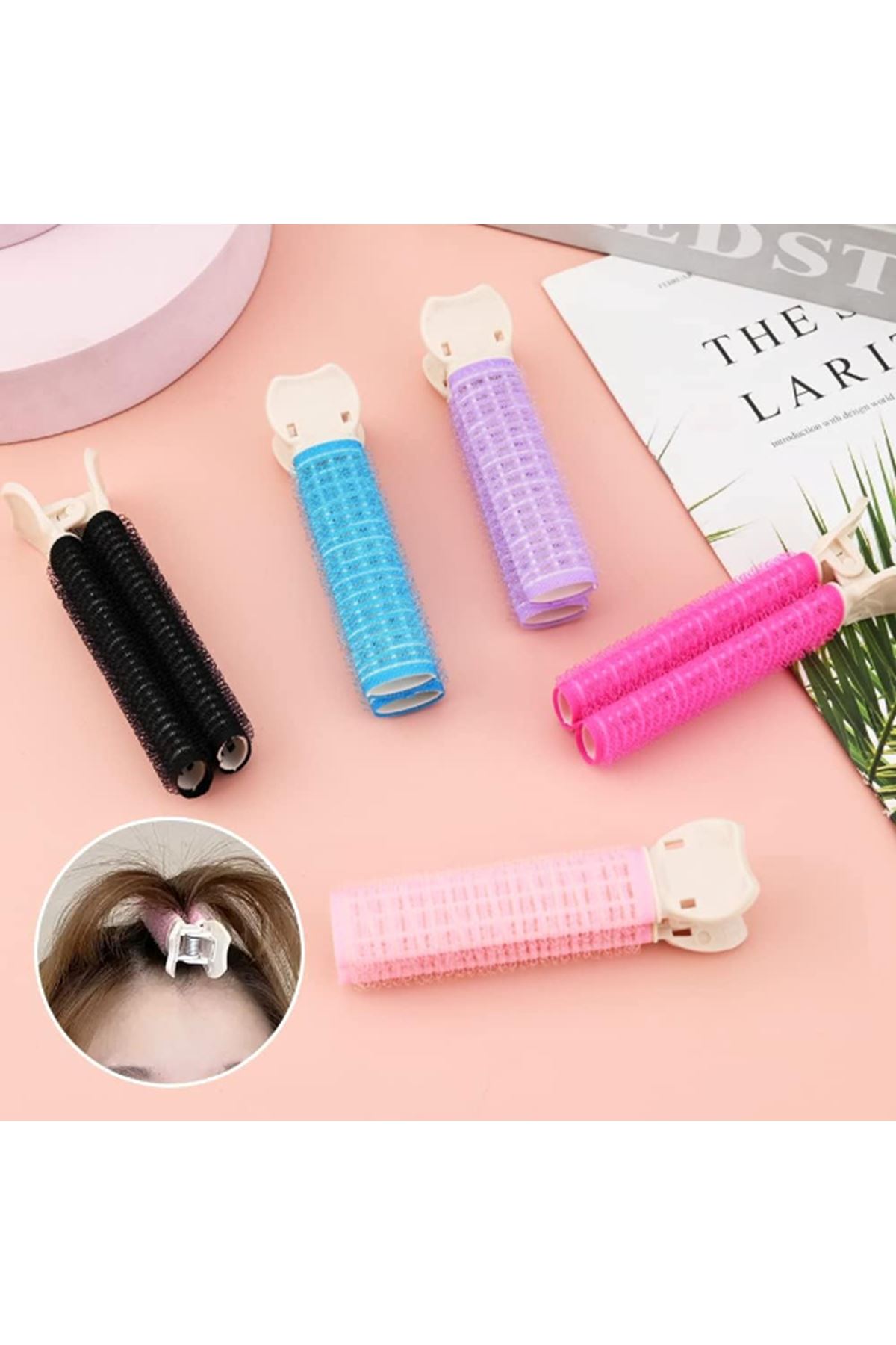 Hacim Veren Tokalı Saç Bigudisi