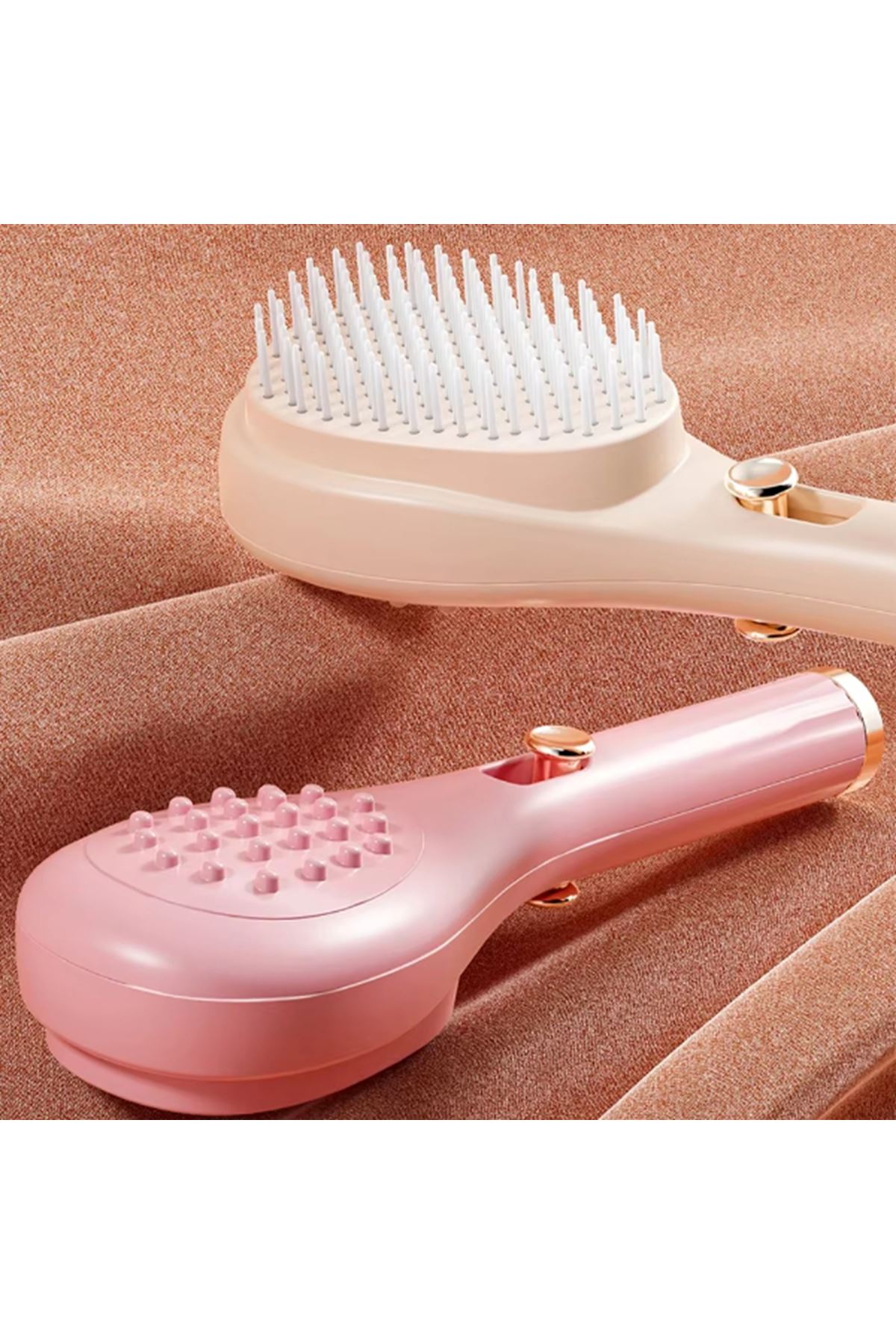 Otomatik Tuşlu Saç Masaj Tarağı