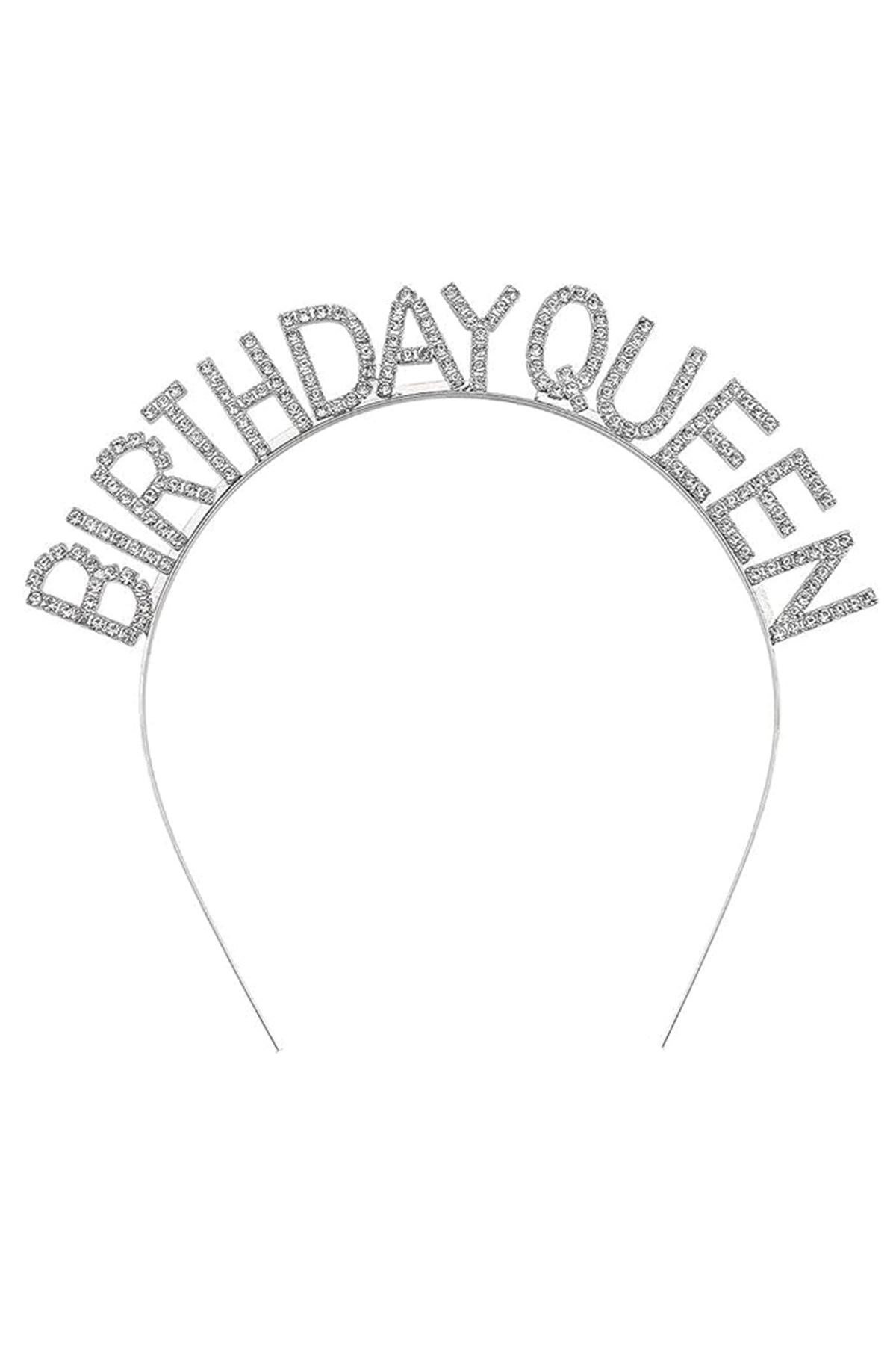 Birthday Queen Yazılı Kraliçe Taç