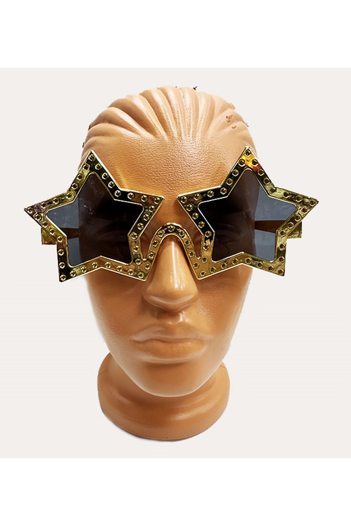 Altın Yıldız Metalize Parti Gözlüğü