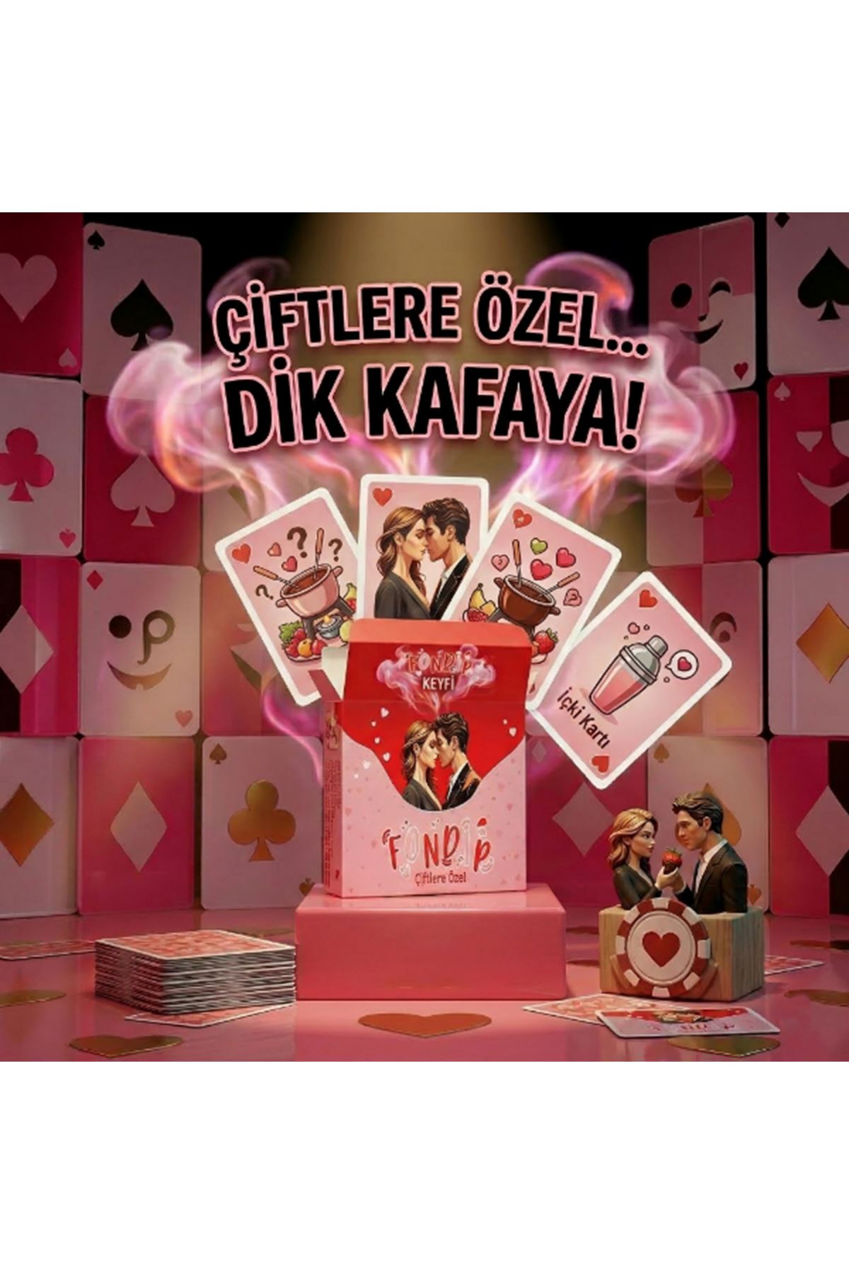 Fondip Çiftlere Özel Kart Oyunu