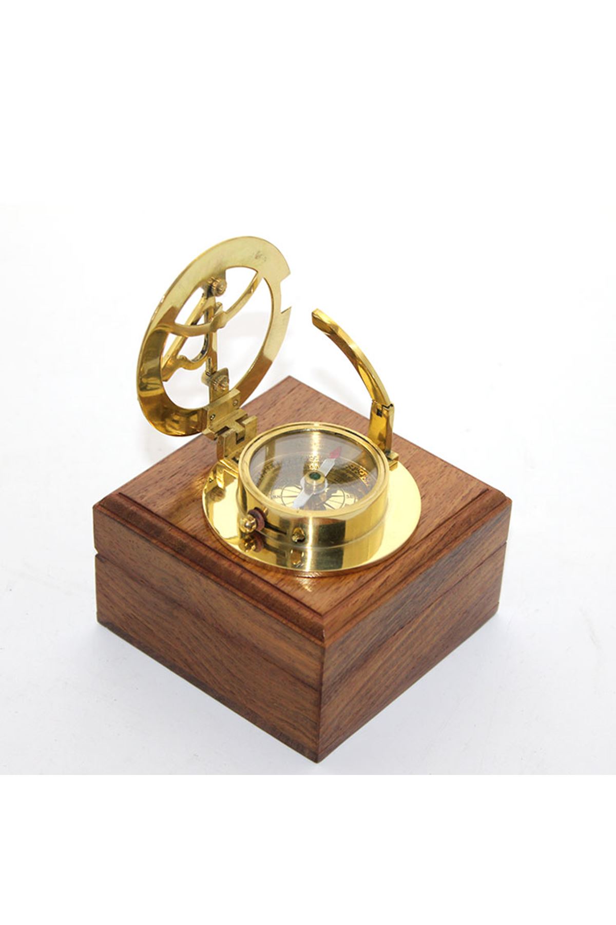 Ahşap Kutulu Pusula Model 10