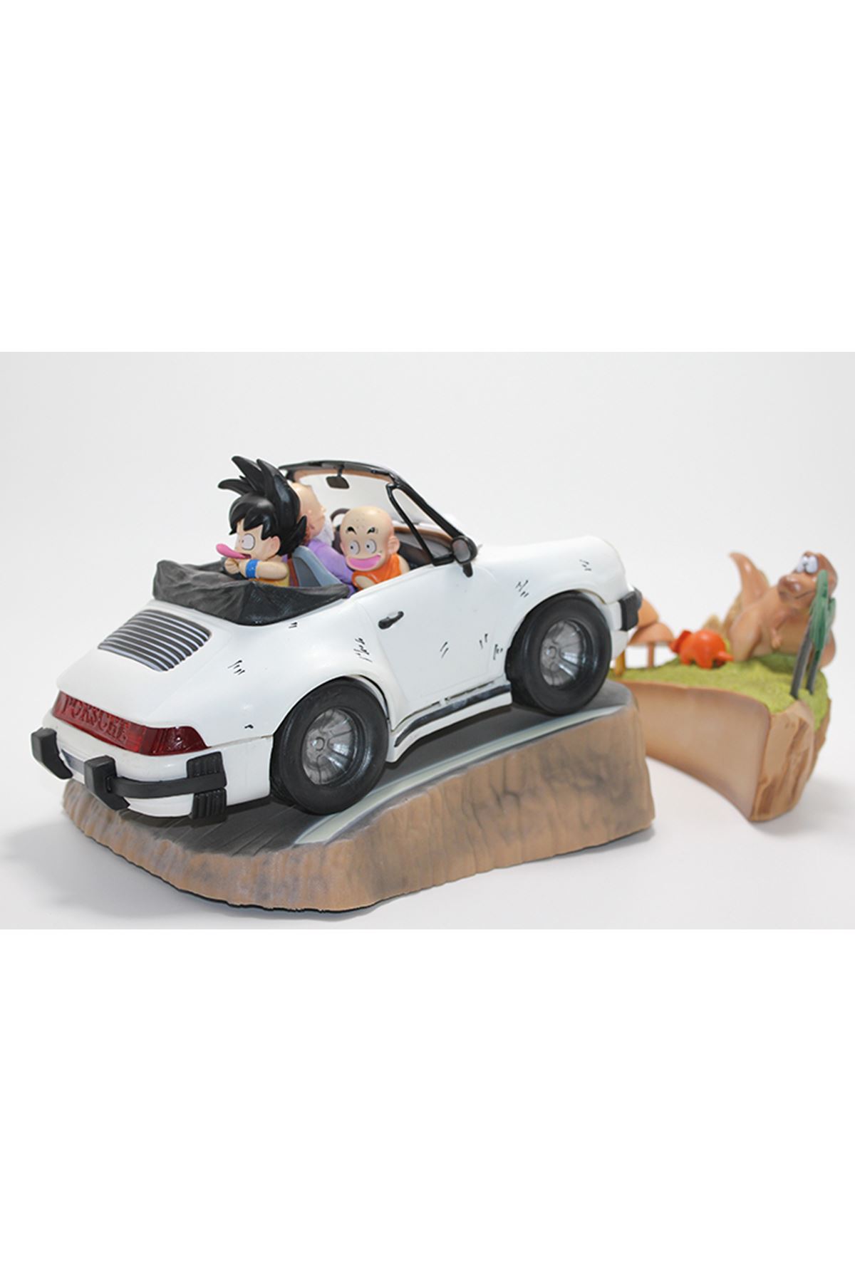 Anime Dragon Ball Son Goku, Kuririn, Usta Roshi Figürü 17 Cm