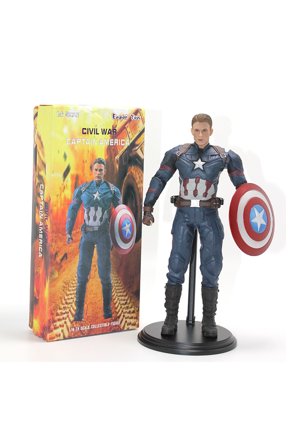 Civil War Kaptan Amerika Figürü