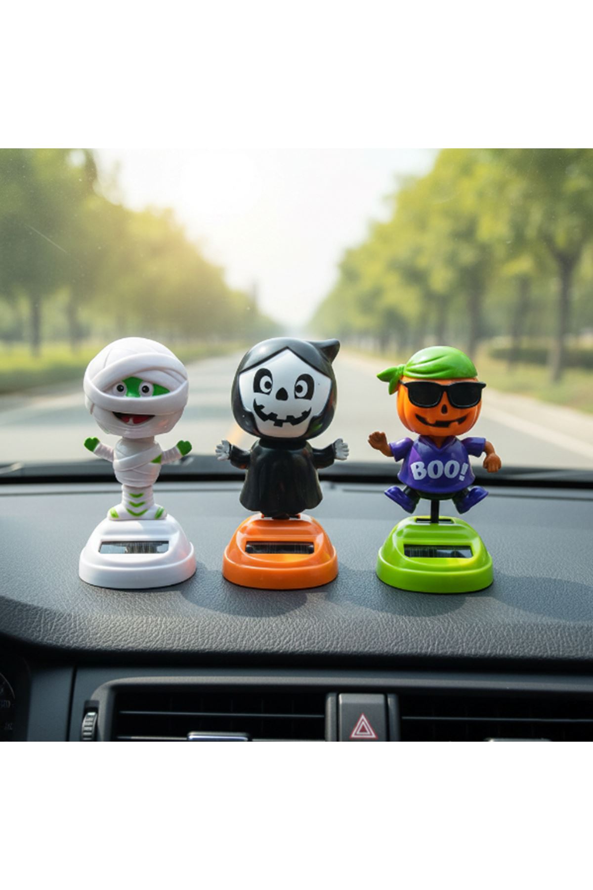 Güneş Enerjili Solar Sallanan Cadılar Bayramı Modelleri