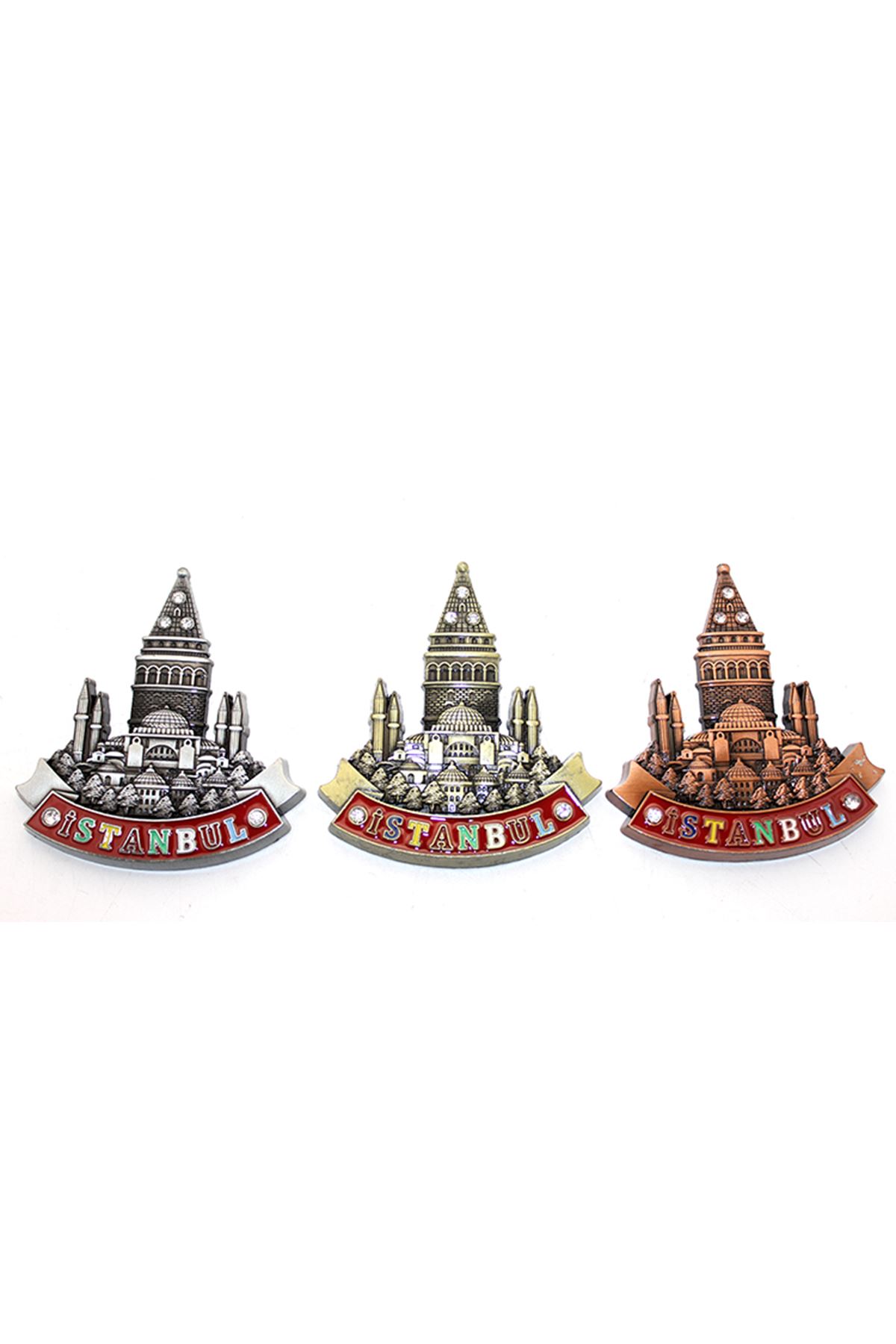 İstanbul Temalı Metal Magnet Model 1