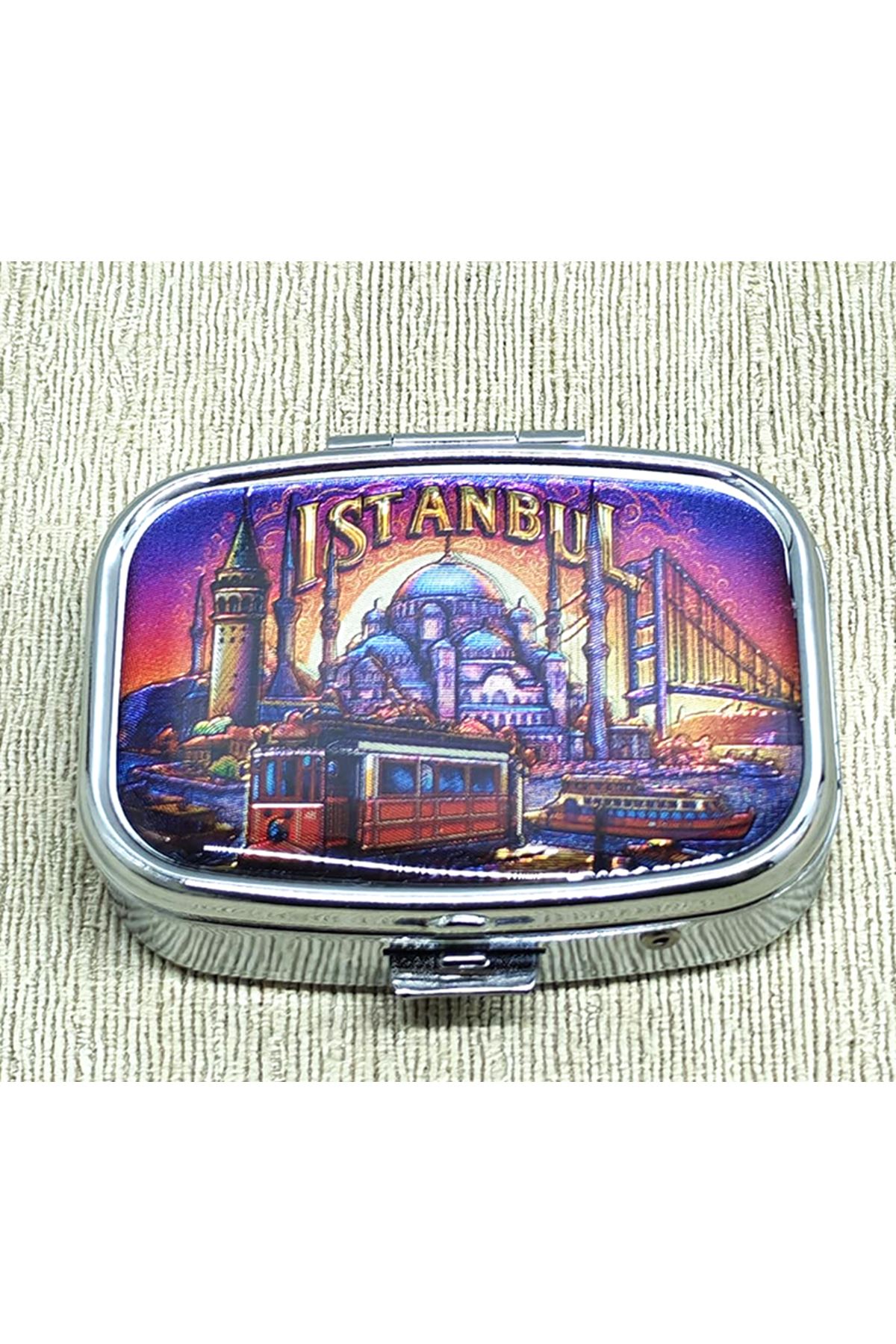 İstanbul Temalı İlaç Kutusu - Model 8